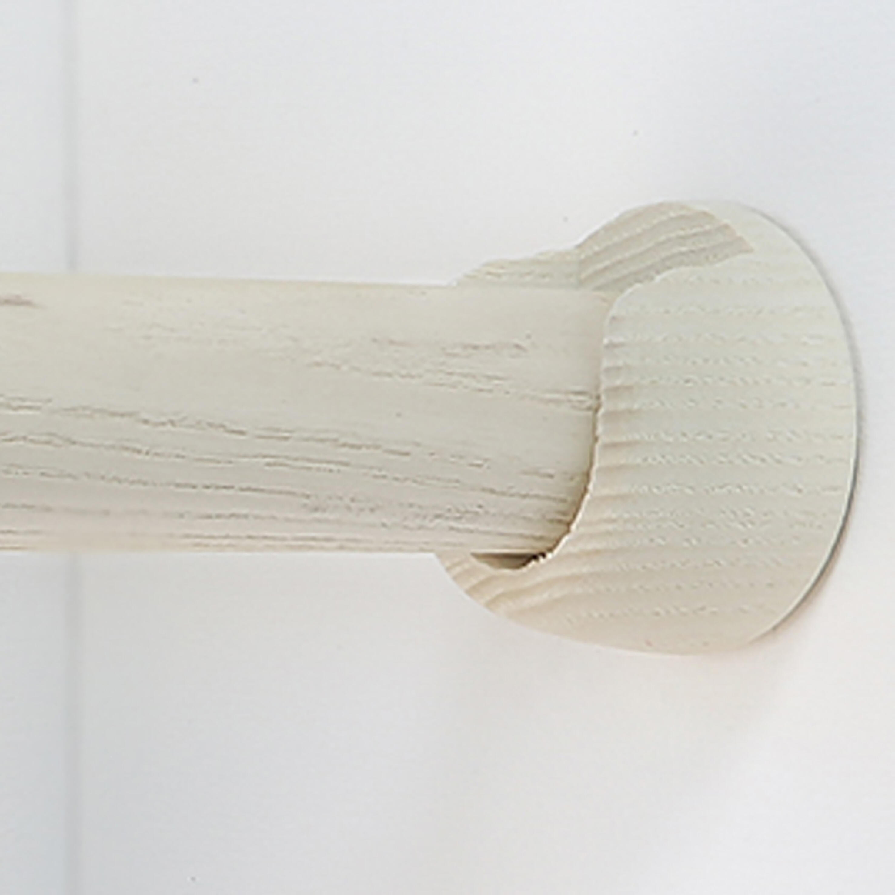 2 Soportes entre 2 paredes para barra diámetro 28 mm Bohème MOBOIS madera fijo 2.7 cm - 4