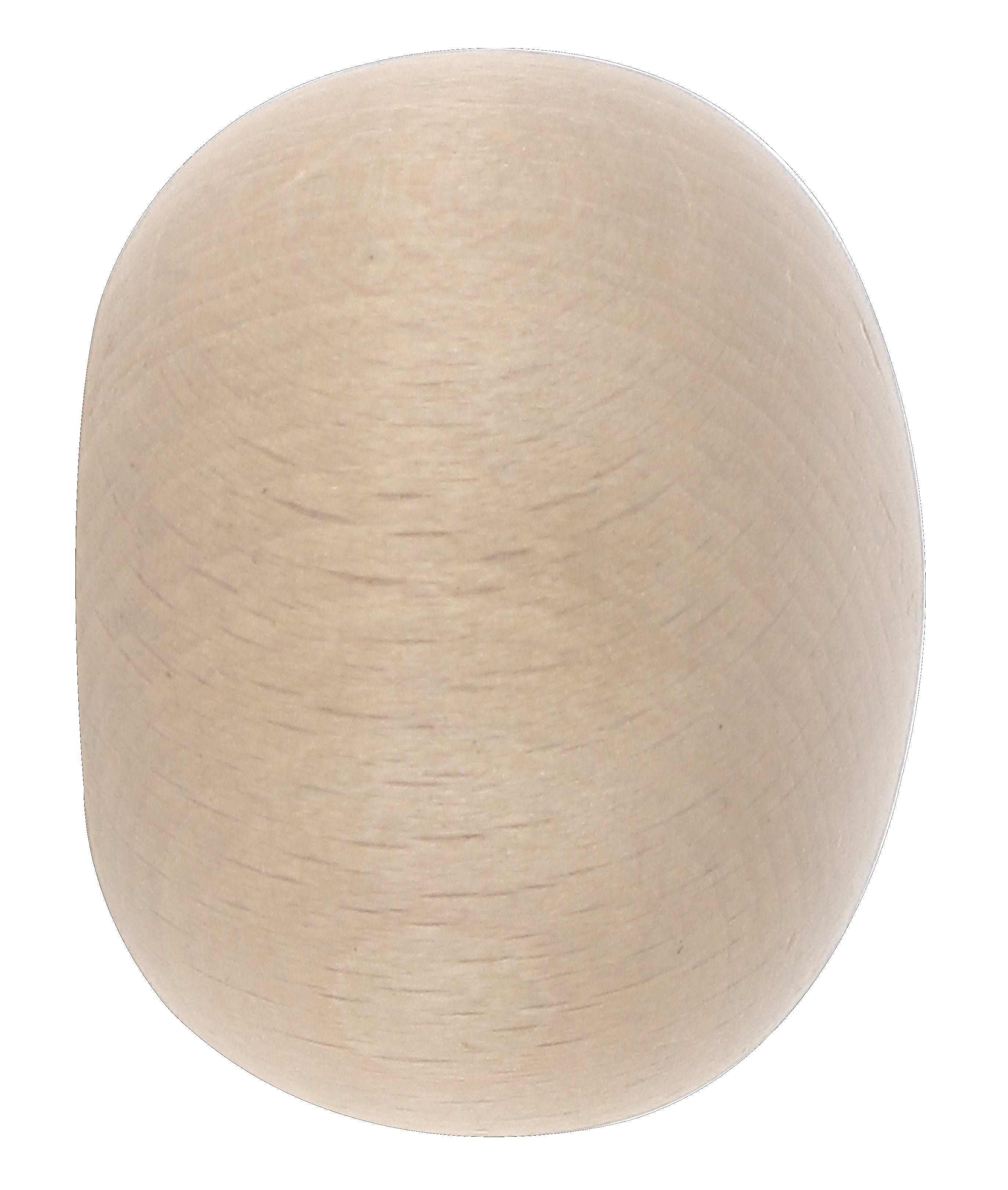 2 Terminales para barra de cortina Galet Industrial MOBOIS madera natural para barra diámetro 28 mm - 2