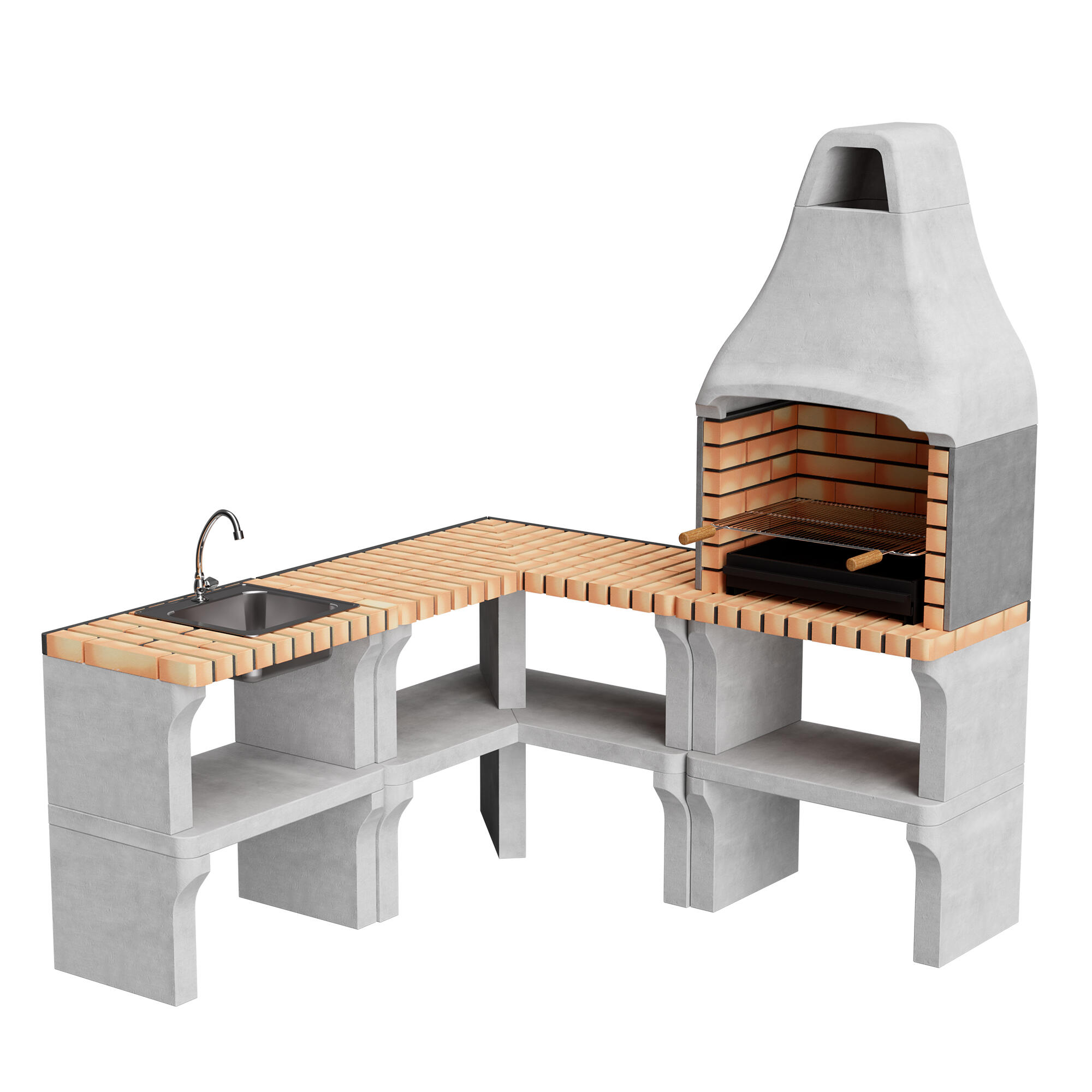 Cocina exterior new iberia plus xl esquina p3