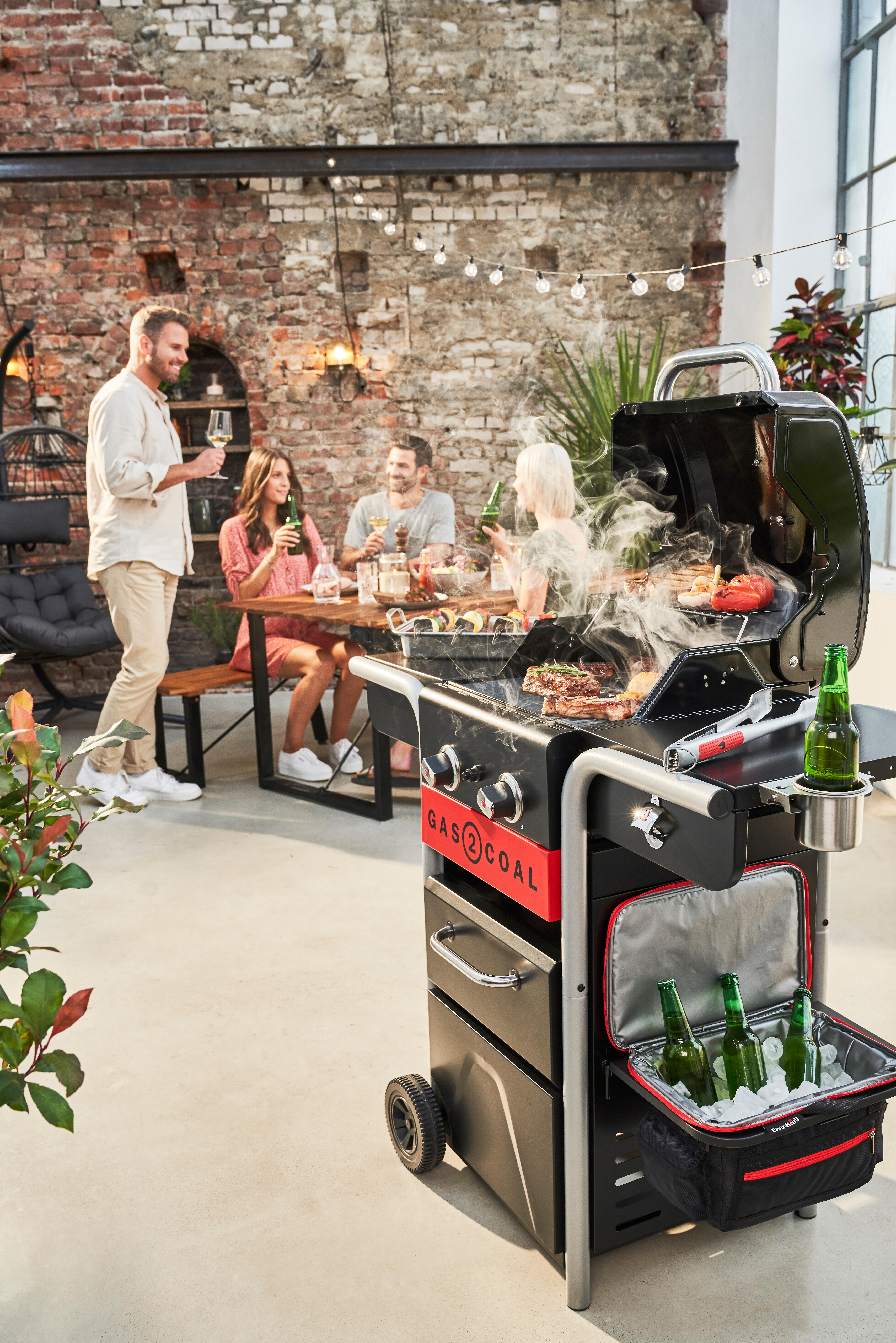 Barbecue a gas CHAR-BROIL 2 COAL 2.0 2B 2 bruciatori - 3