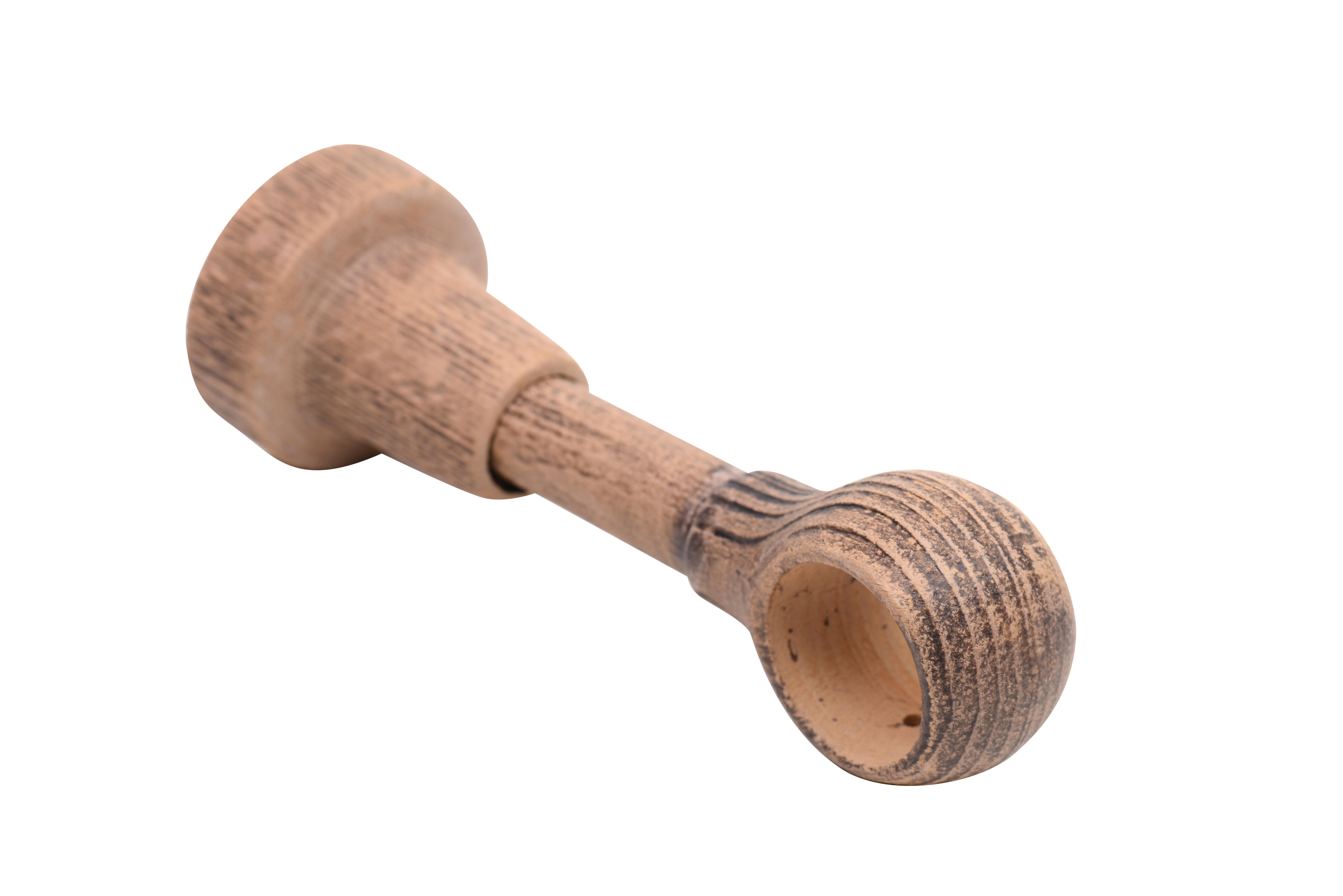 1 soporte a pared para barra diámetro 28 mm nature inspire madera bois dore en bruto extensible 8.5-13 cm