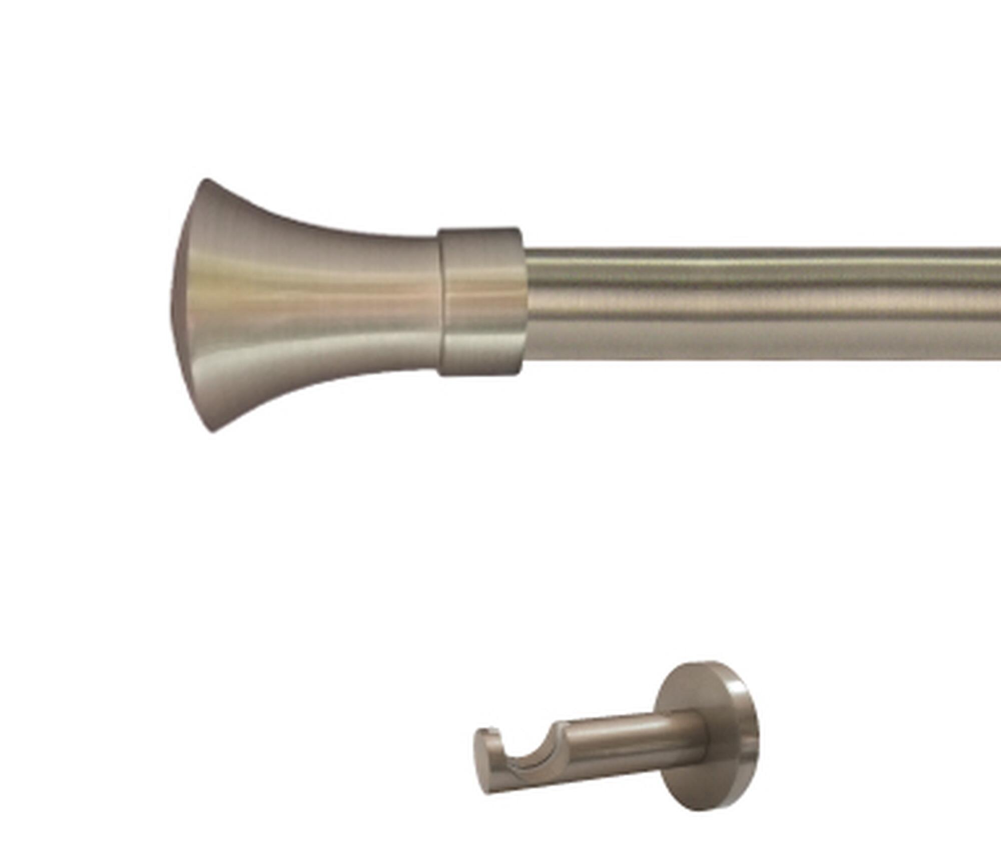 Kit barra metal ø 20mm meta azero 200cm s/anillas pared