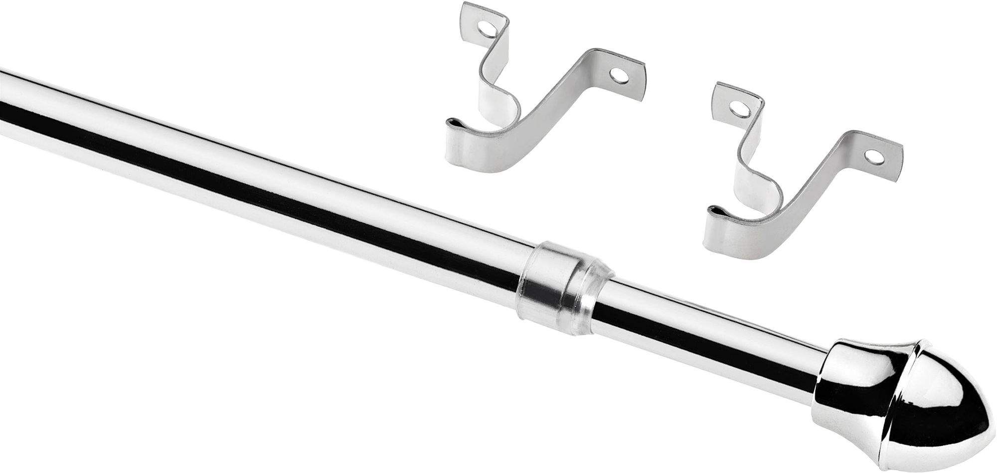 Portavisillos ø 12 mm cromo de 50-75 cm