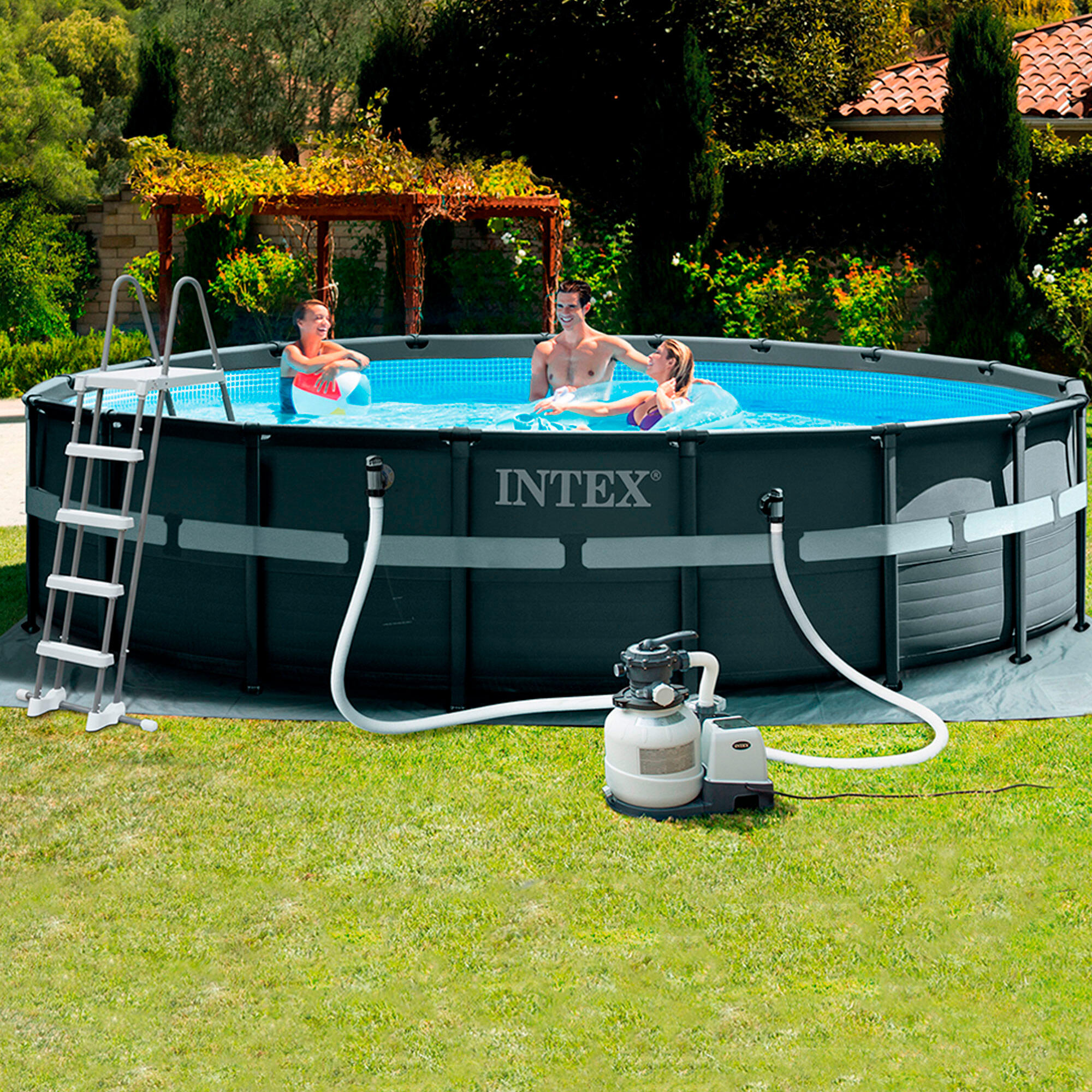 Piscina desmontable INTEX para 3 personas