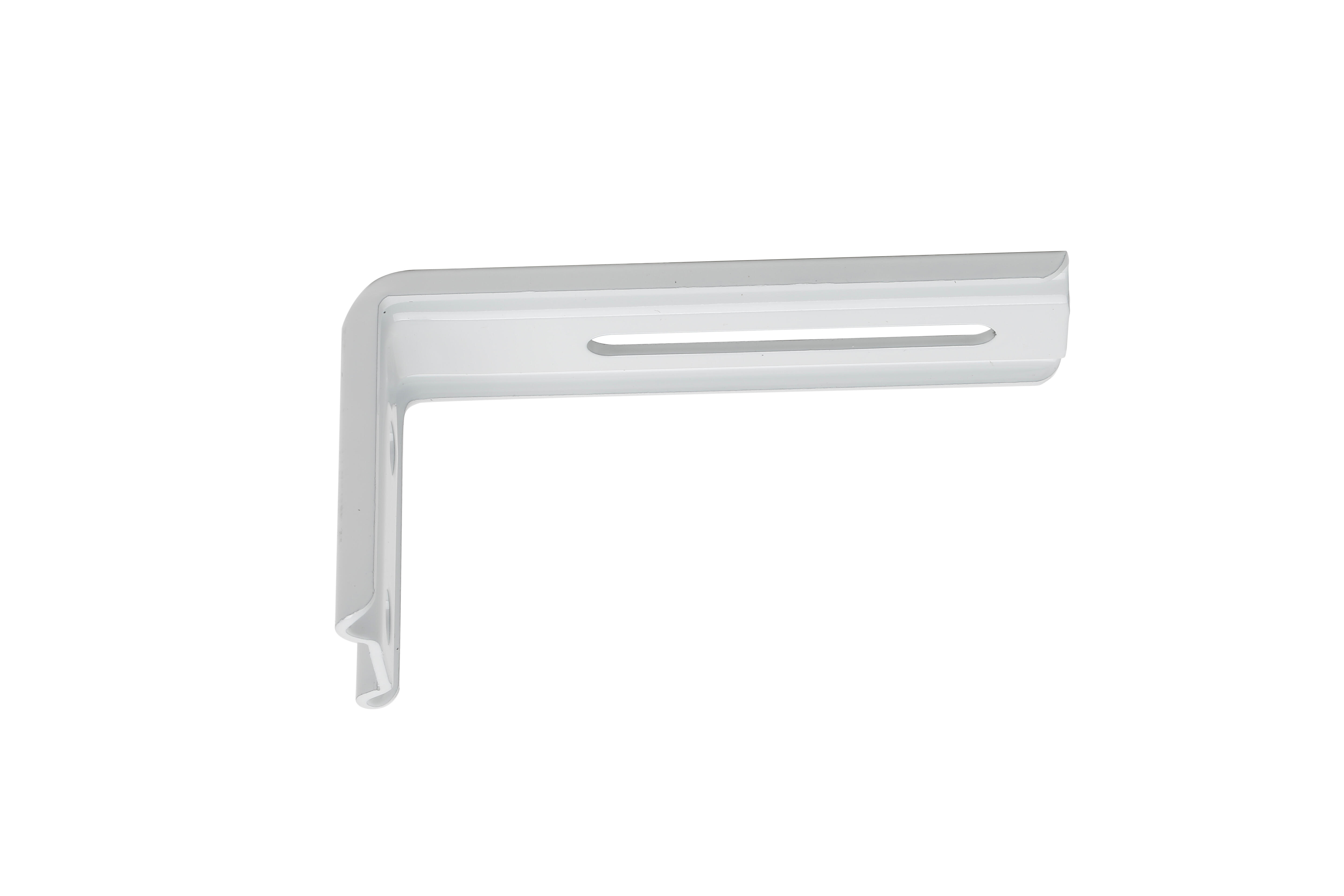 3 escuadras de pared fijas para estor 8 cm de acero inspire