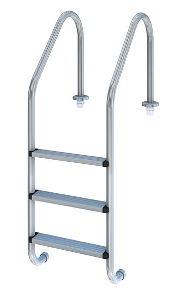 Escalera para piscina 3 peldaños qp standard plus