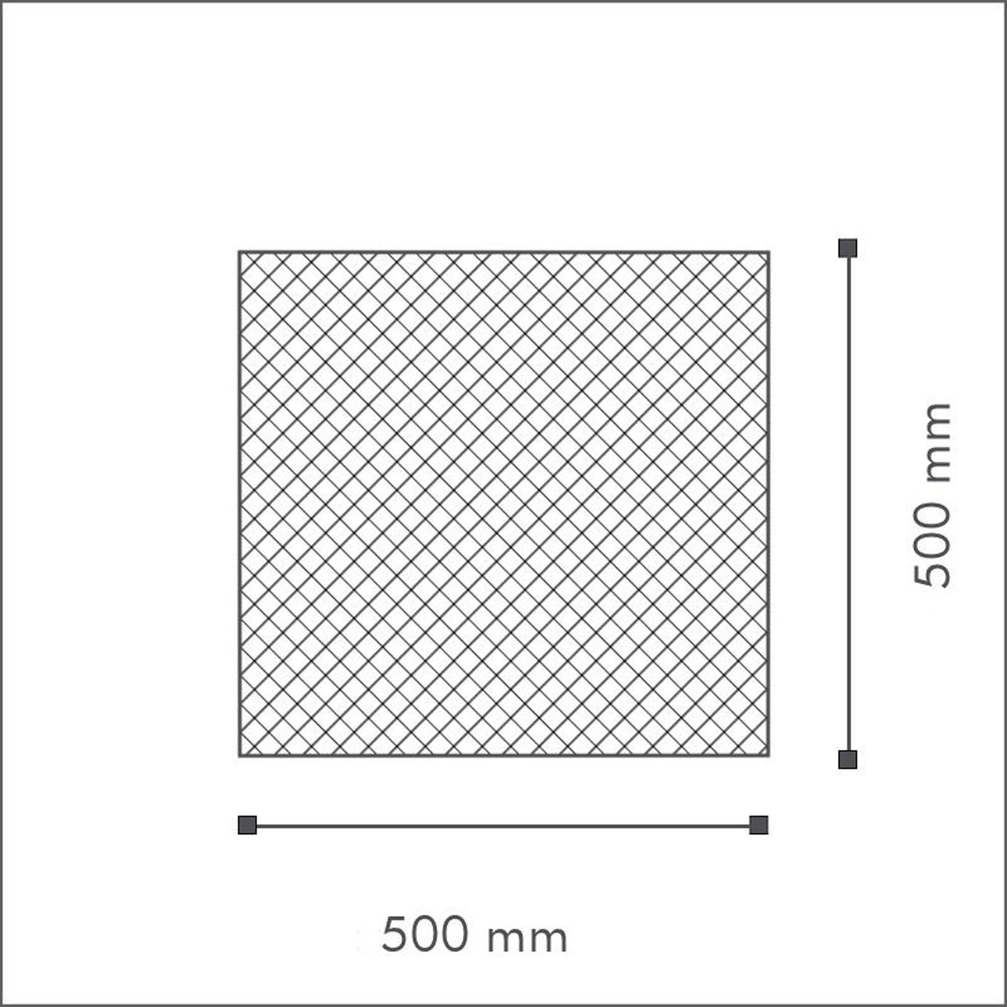 Placa techo PS 500*500*10mm (pack 2m2) T102 - 2