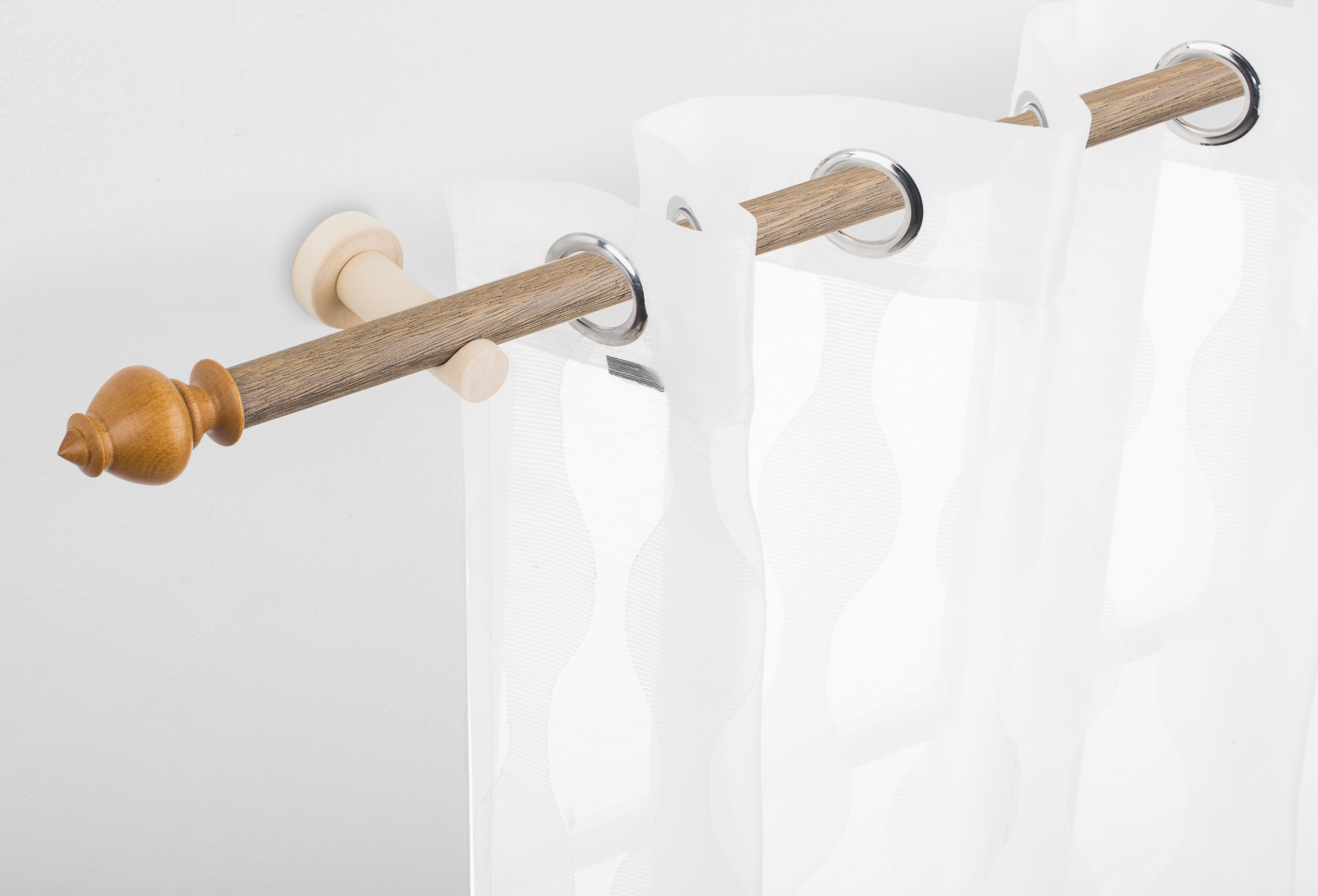 Varão de madeira ACER Inspire d28 cm 1.5m dourado - 7