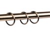 10 Anillas para barra de cortina 20 mm acero INSPIRE bronce brillante