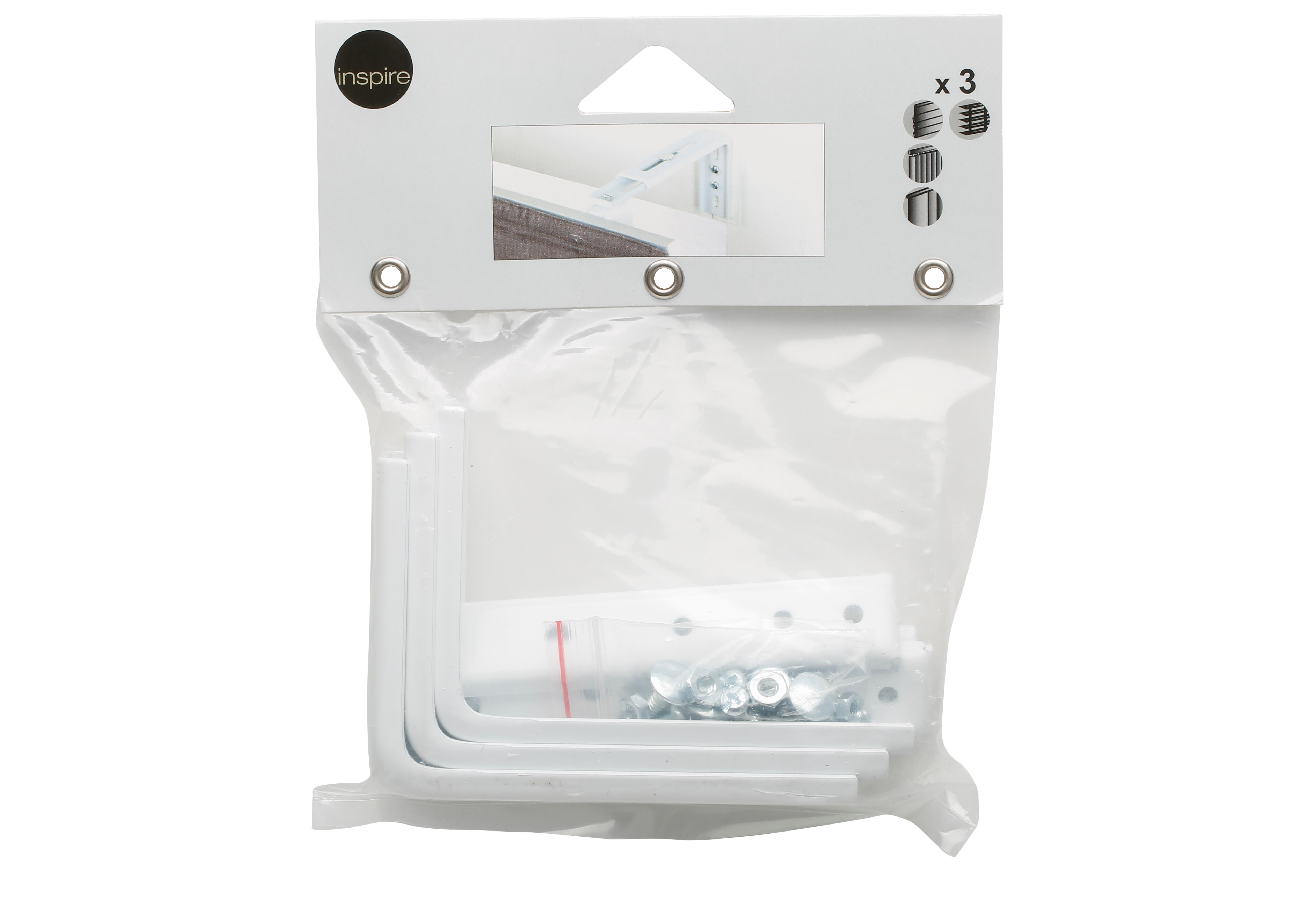 Acessório de afastamento INSPIRE ESQUADRA REGULÁVEL PARA PAREDE - 3