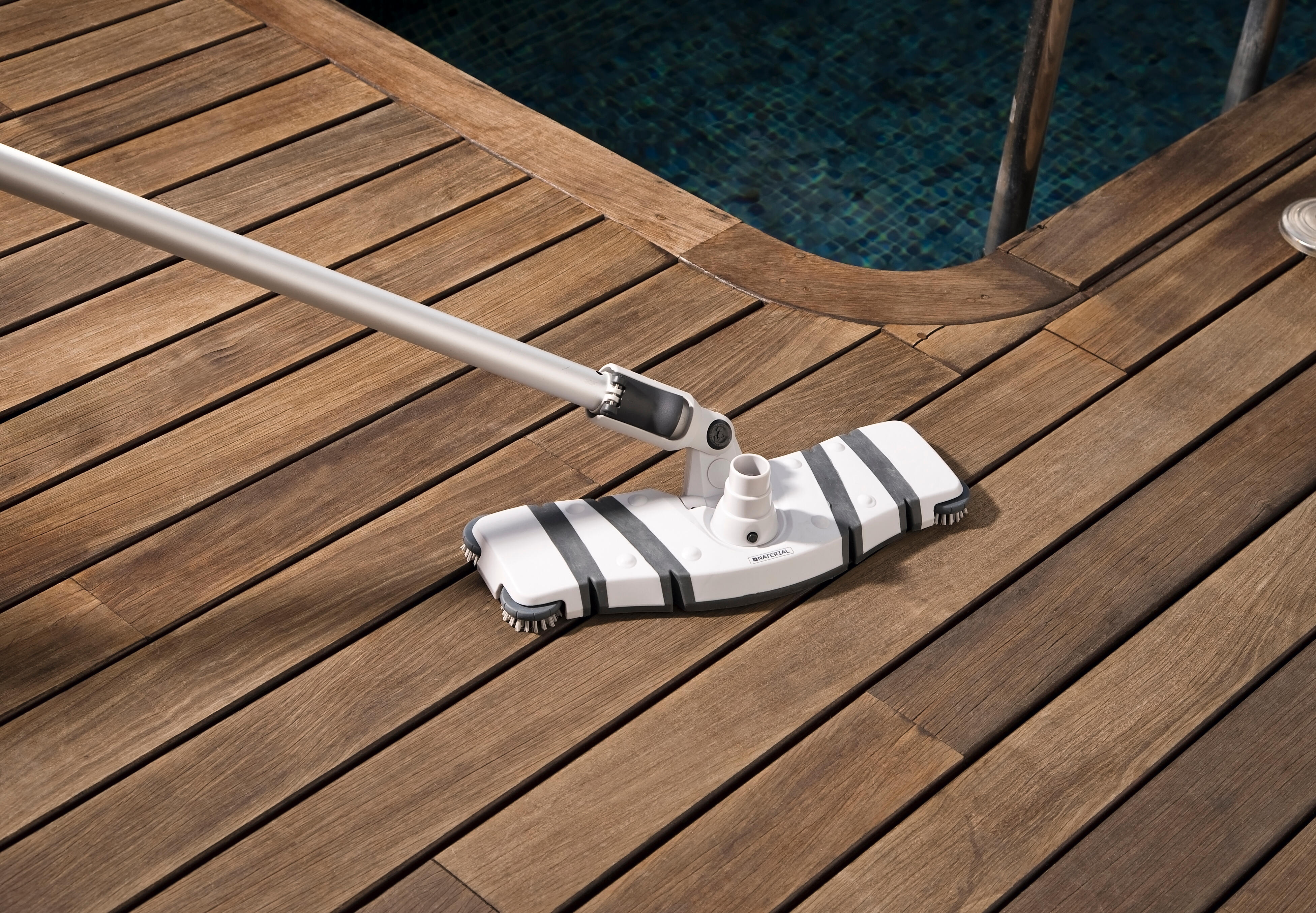 Limpiafondos manual plástico para piscina NATERIAL Premium - 2
