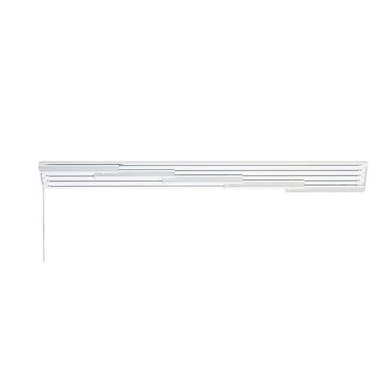 Rail panel japonés 5 vías de aluminio blanco de 238 cm