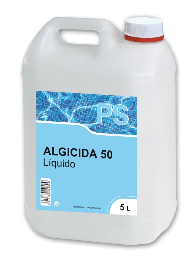 Algicida líquido para piscinas PS 5205 en bidón 5L