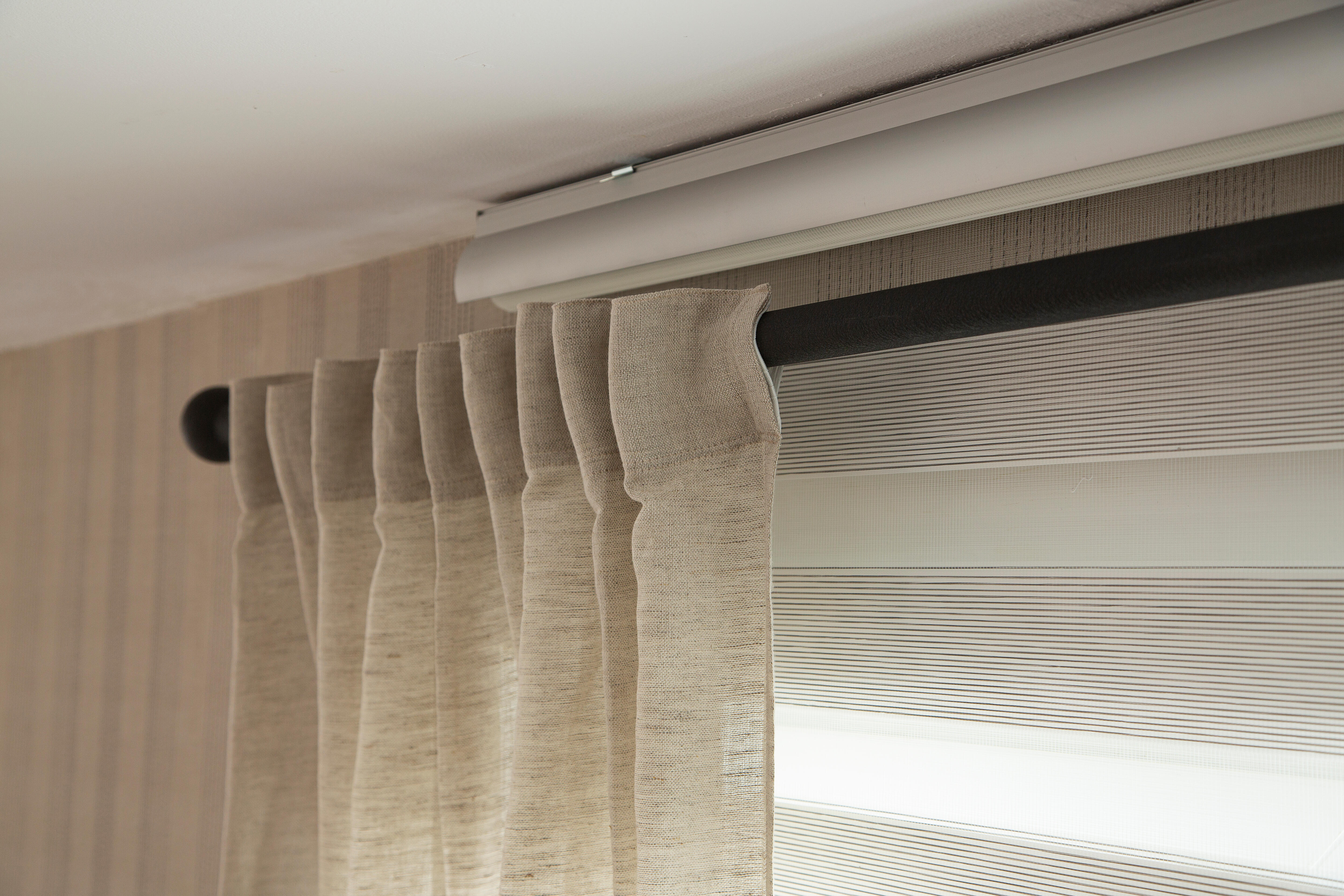 2 terminais para varão de cortina D20mm alumínio easyfix preto Inspire preto - 9