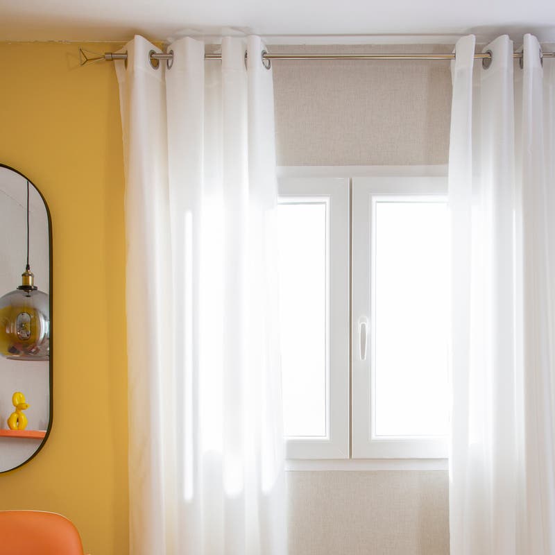 Barras de cortinas de  y Leroy Merlin perfectas para tus ventanas