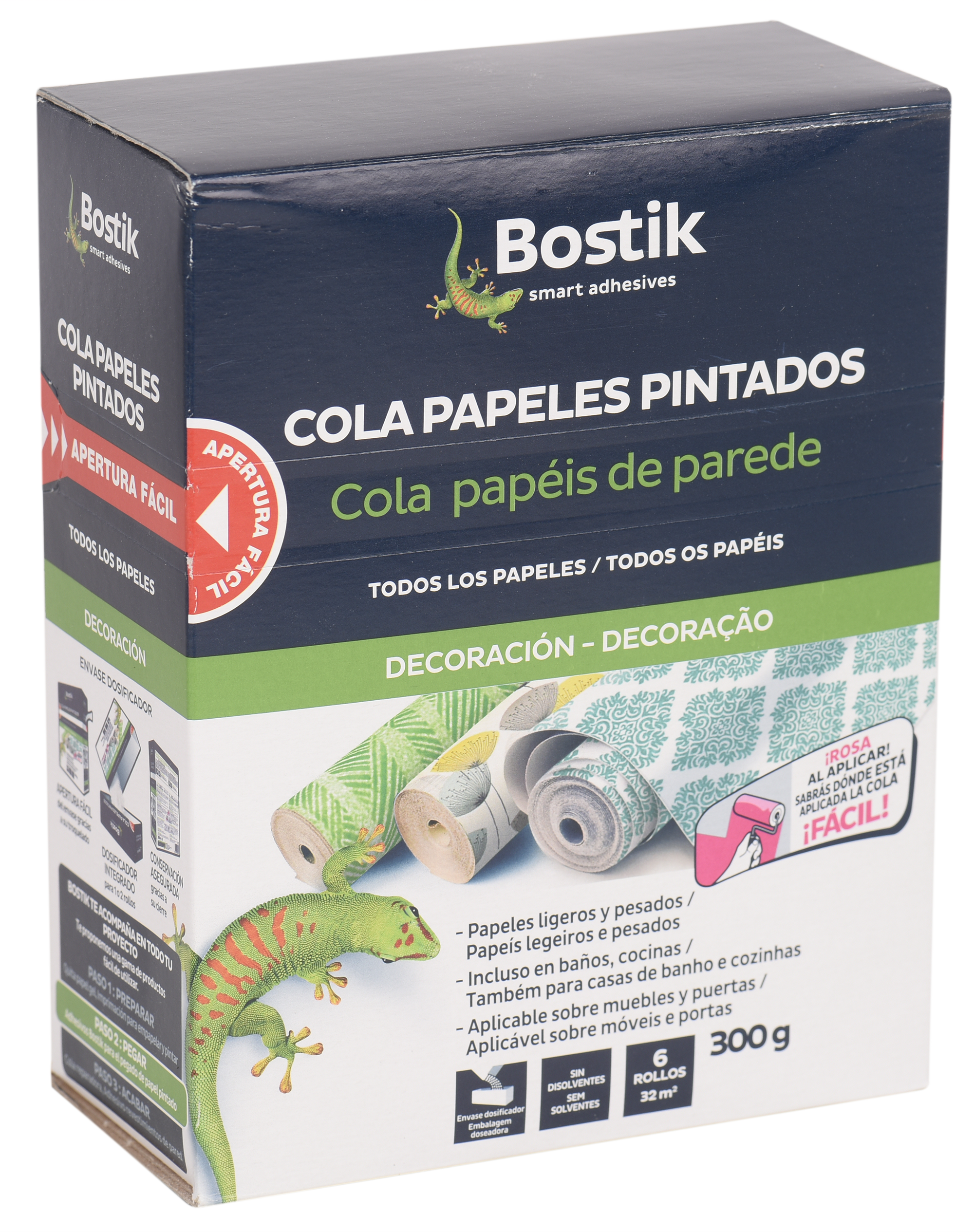 Cola para papel pintado rosa 300 gr - 2