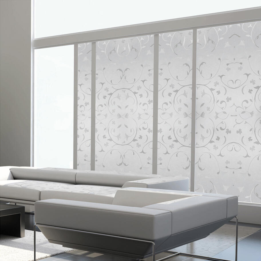 Rolo película para vidro 46cmx1.5m roma - 11