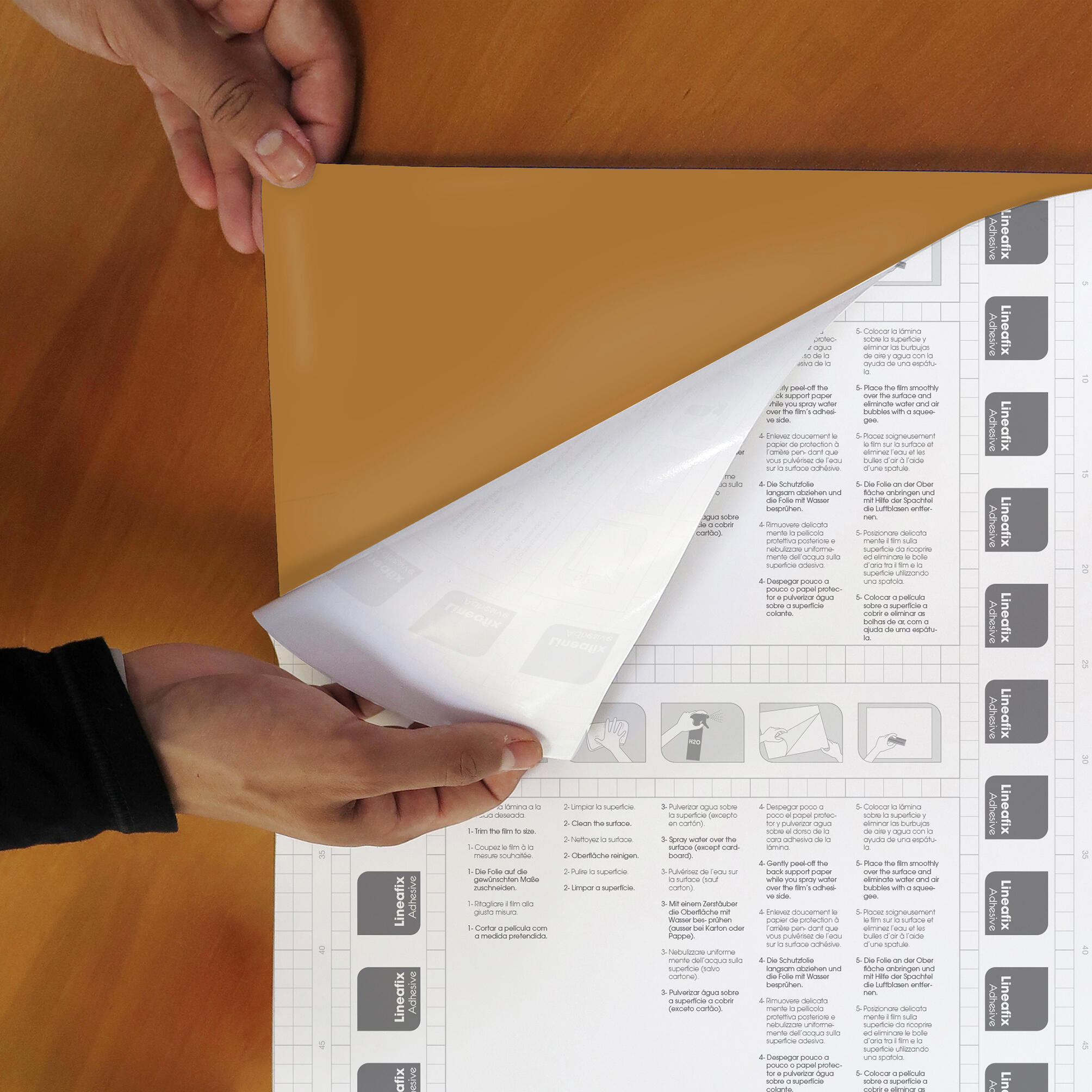 Rolo adesivo 45CMX2M MADEIRA BÉTULA - 3