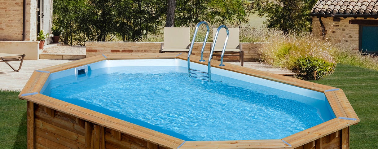 Novedades en piscinas desmontables de madera y composite