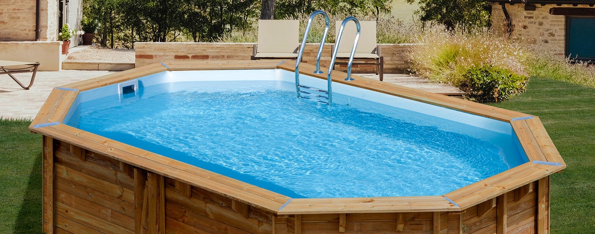 Novedades en piscinas madera composite | Leroy Merlin
