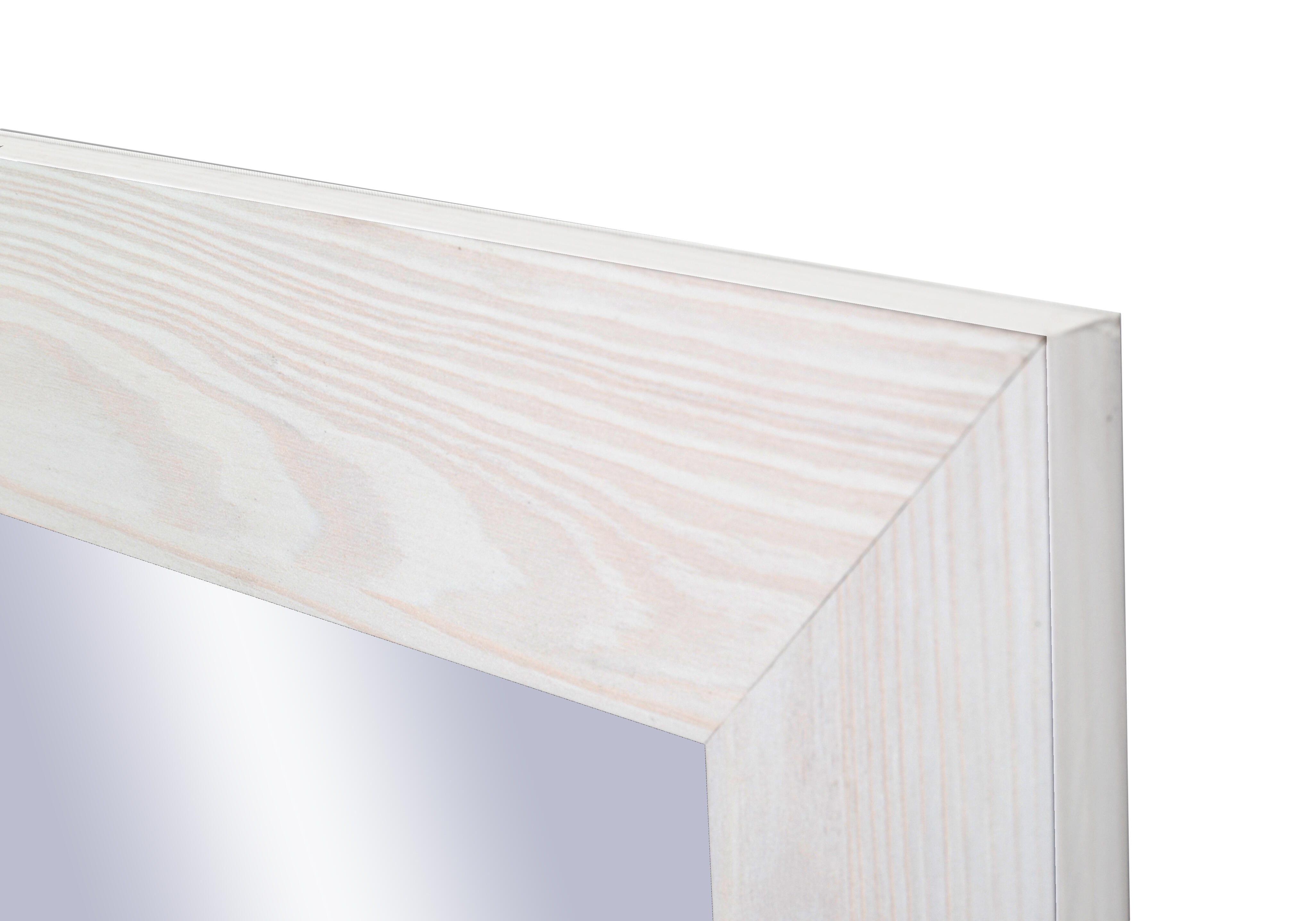 Espejo enmarcado con pie (suelo) rectangular Pierre MDF blanco mate GAD GONZALEZ ARTE Y DECORACIÓN de 49.5x149.49 cm - 7