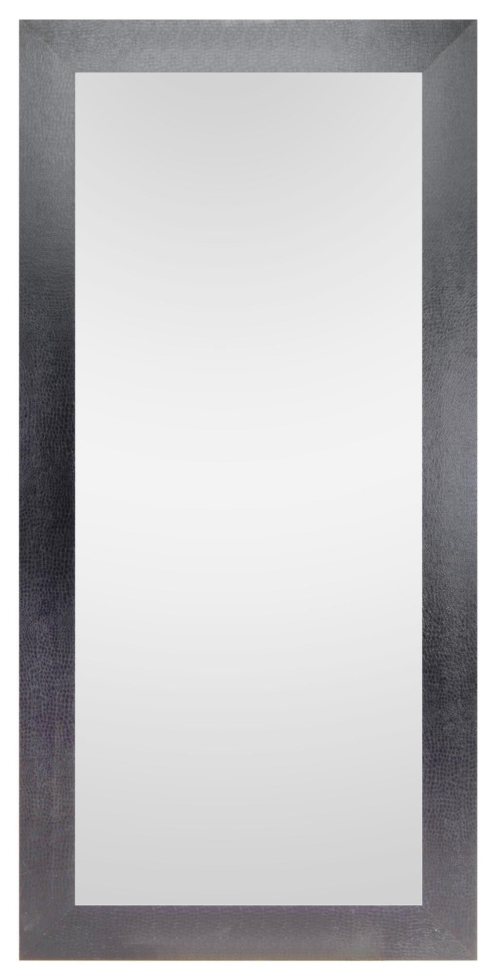 Espejo enmarcado rectangular xxl toscana negro 90 x190 cm