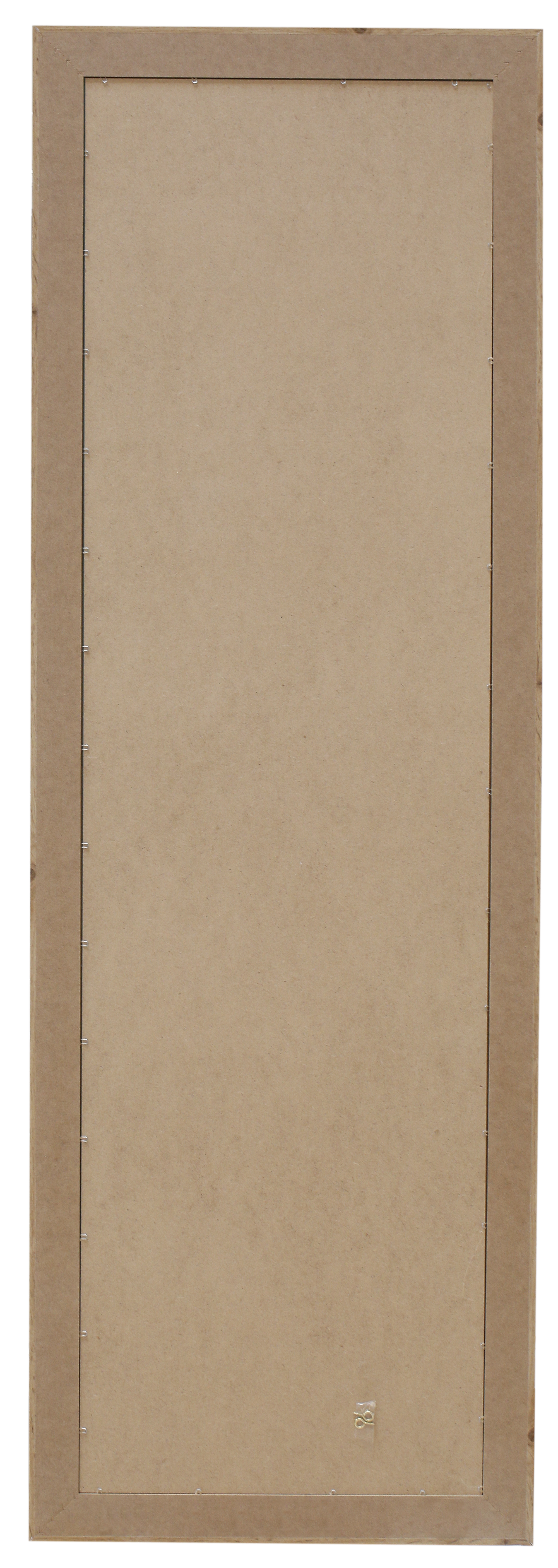 Espejo enmarcado de pared rectangular Pierre MDF roble mate  de 52 x 152 cm - 5