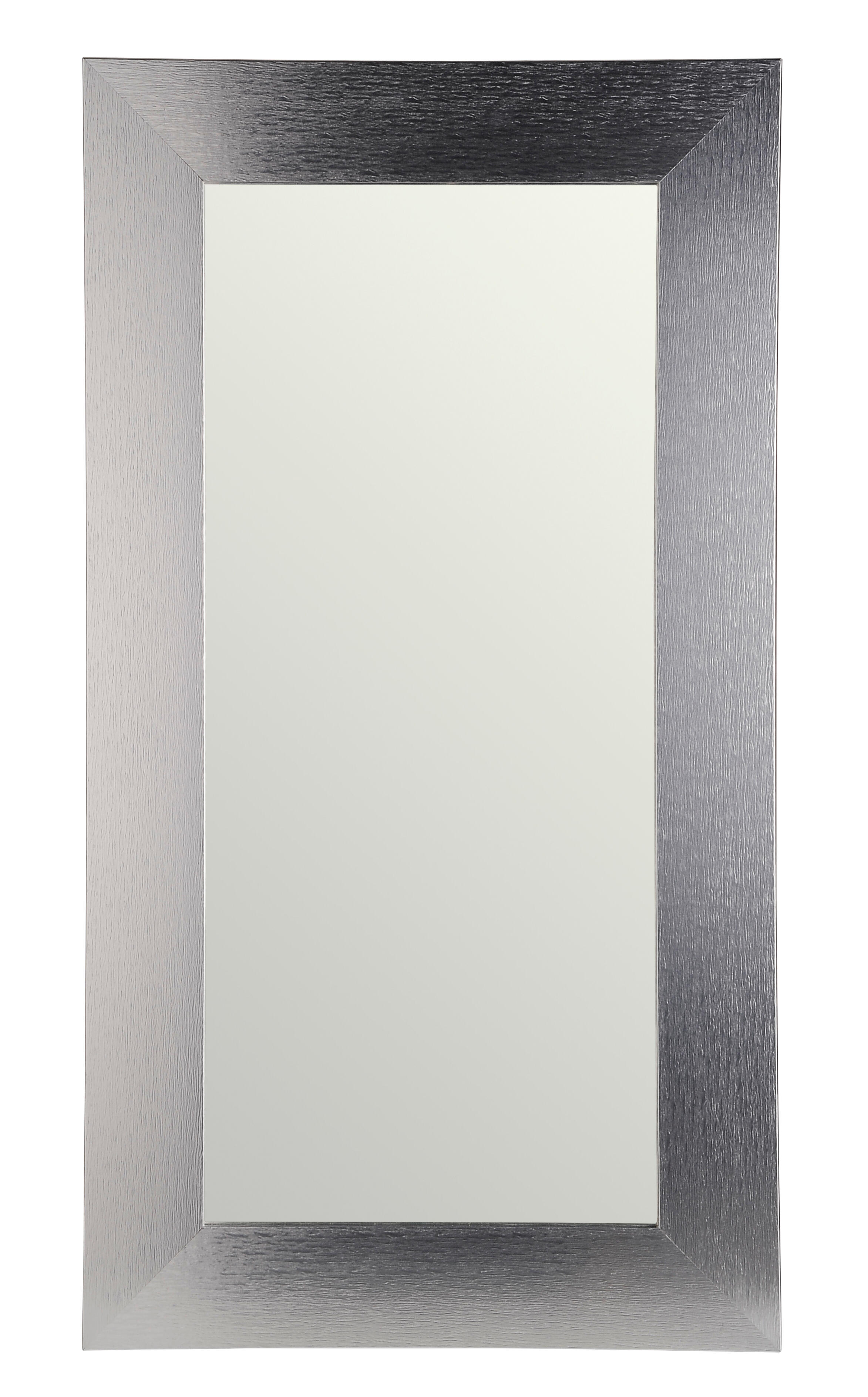 Espejo enmarcado rectangular toscana plata 90 x70 cm