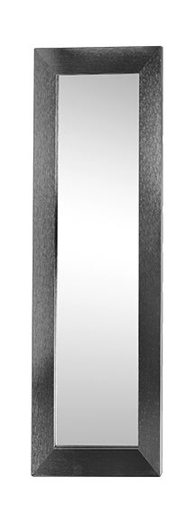Espejo enmarcado rectangular toscana negro 40 x140 cm