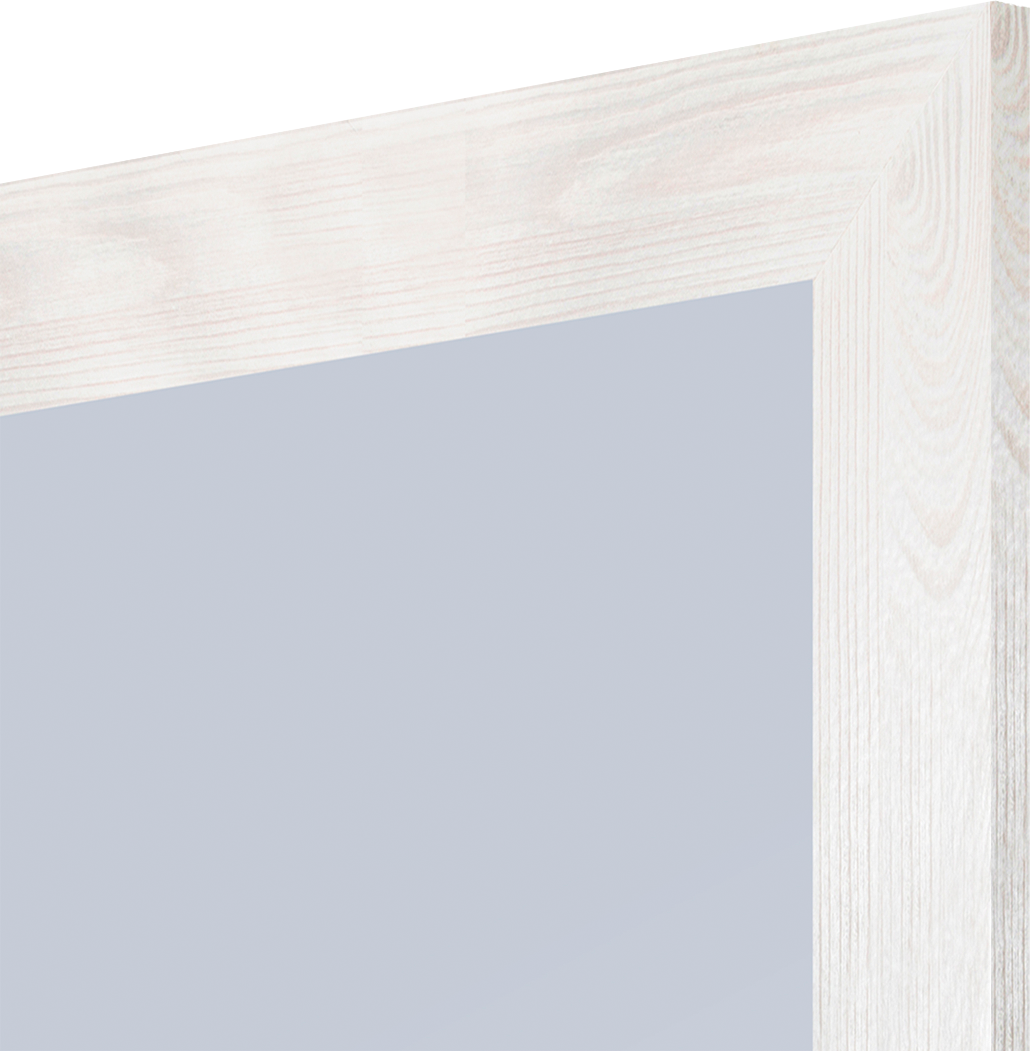 Espejo enmarcado con pie (suelo) rectangular Pierre MDF blanco mate GAD GONZALEZ ARTE Y DECORACIÓN de 49.5x149.49 cm - 6