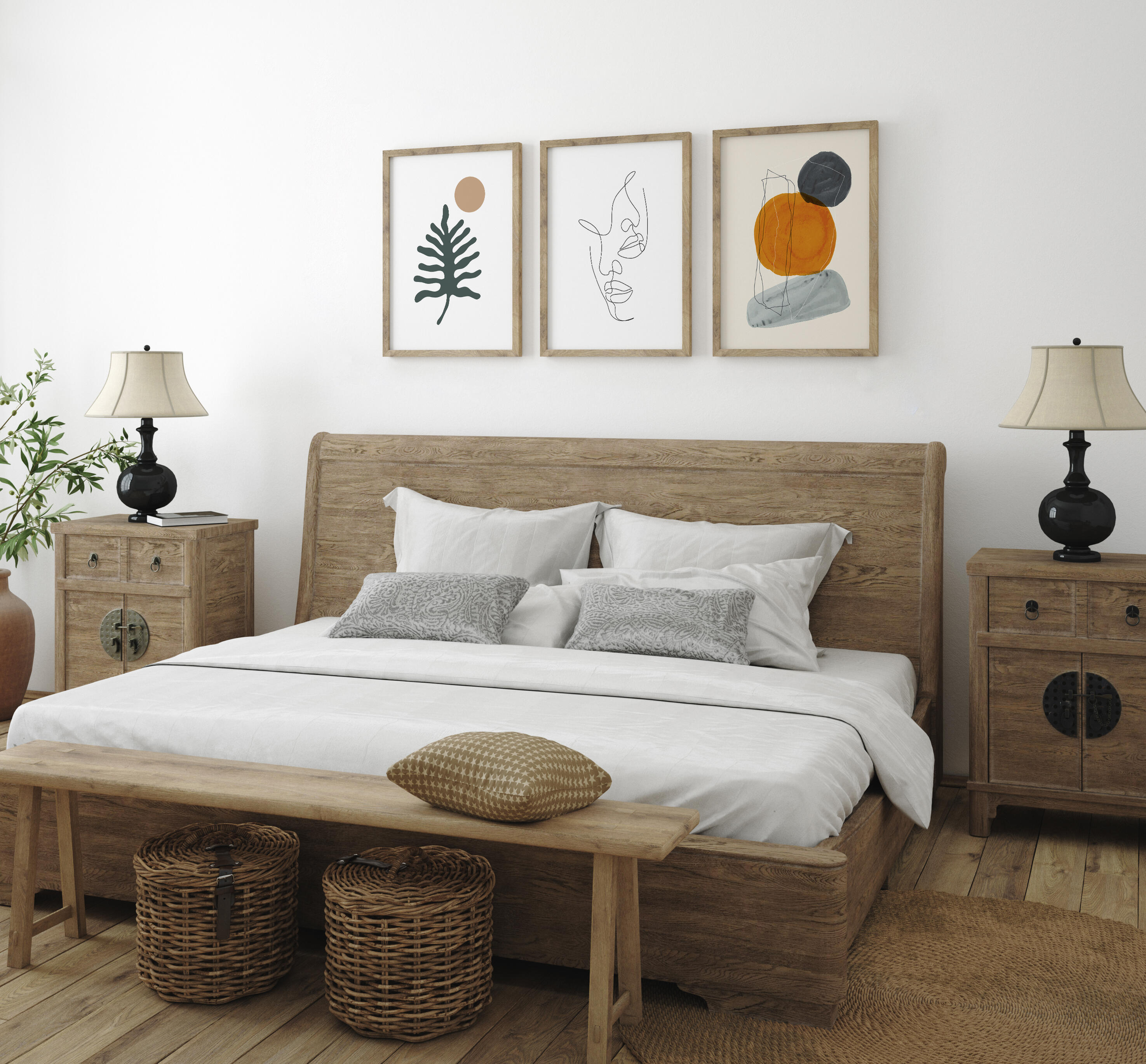 Set 3 láminas Calma 40 x 30 cm - 7