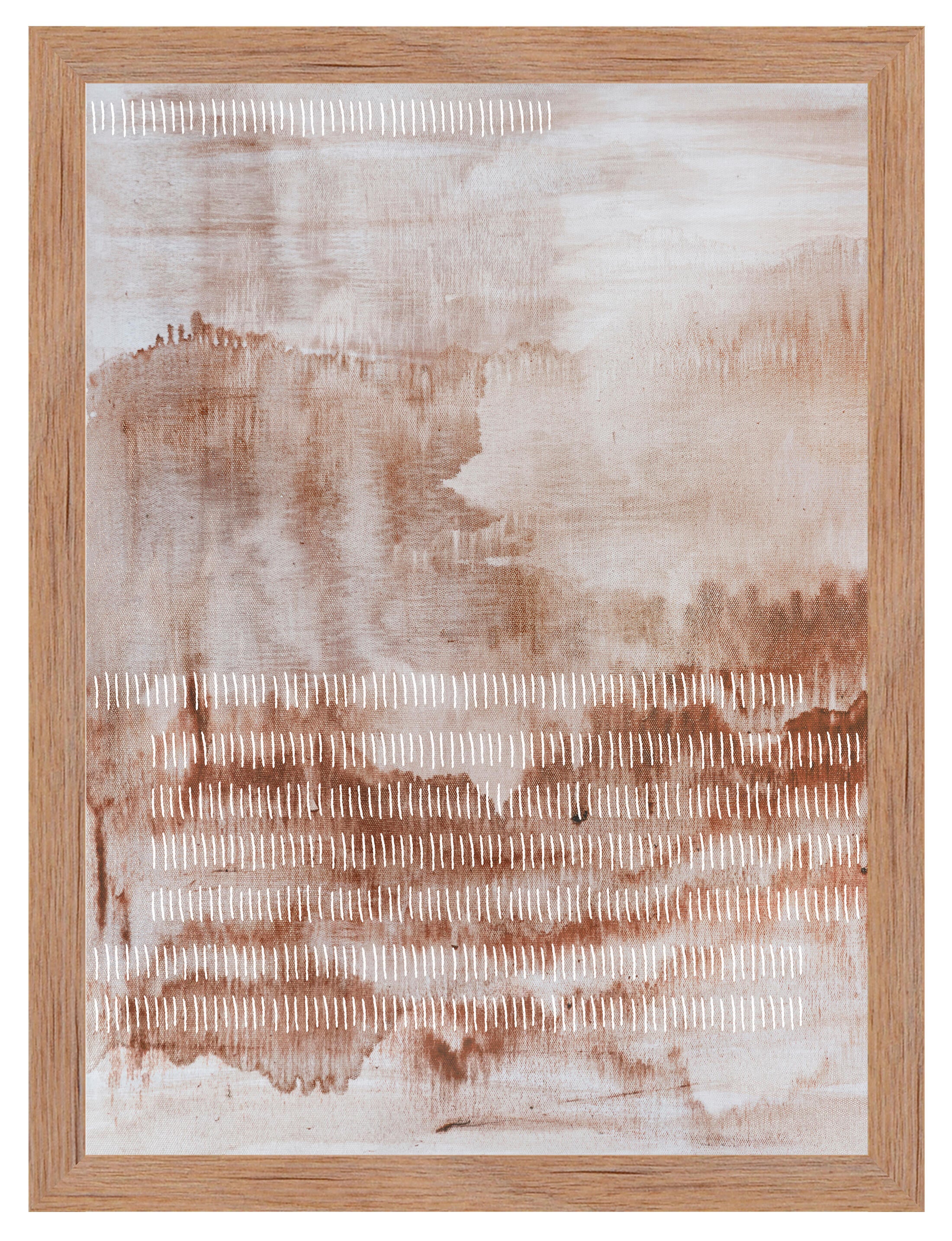 Cuadro Rectangular Costa Rica Cuadro pintura impresa enmarcada Abstracto rectangular de 30 x 40 cm ...