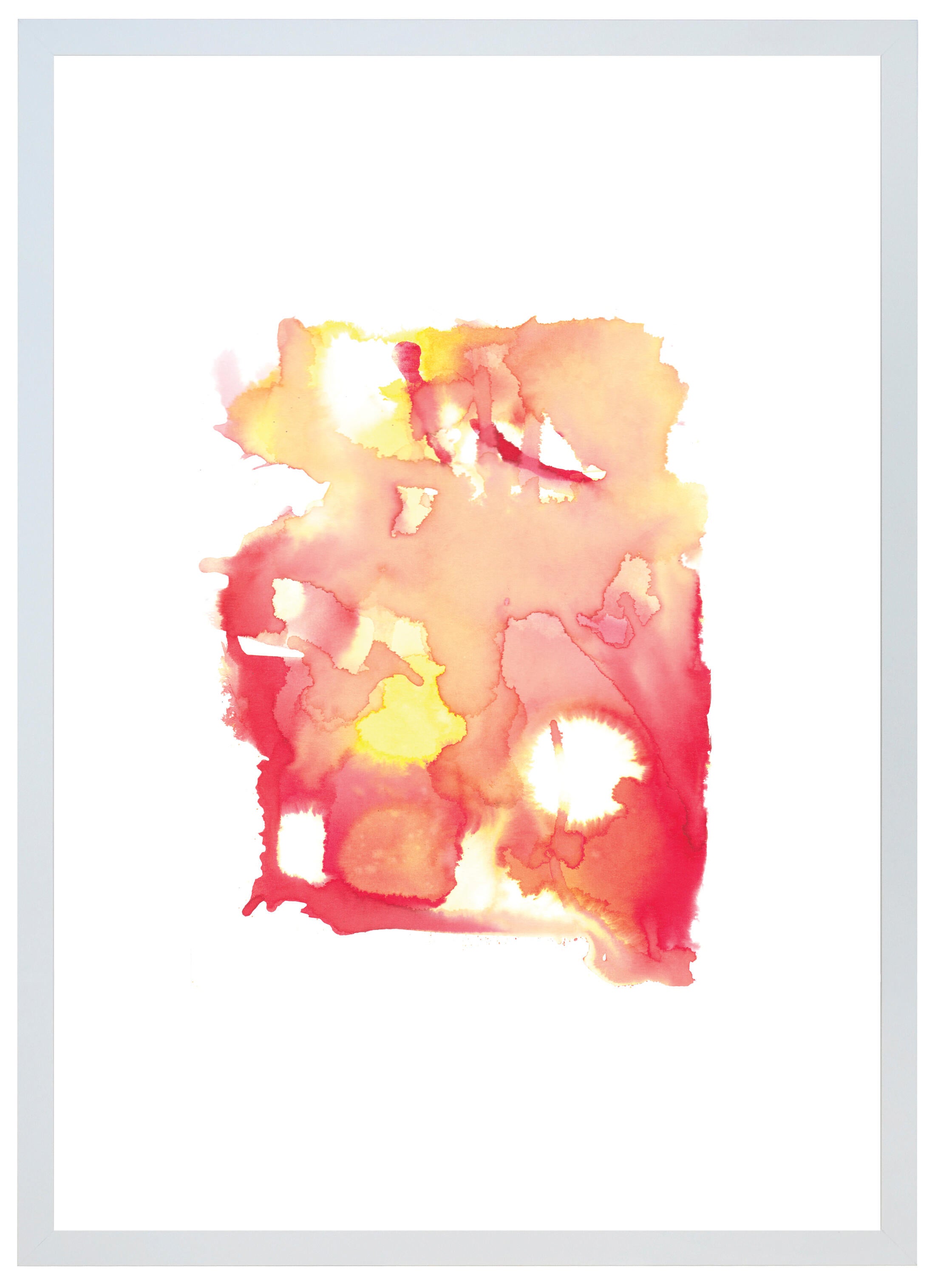 Cuadro pintado con marco red stain 70 cm x 50 cm