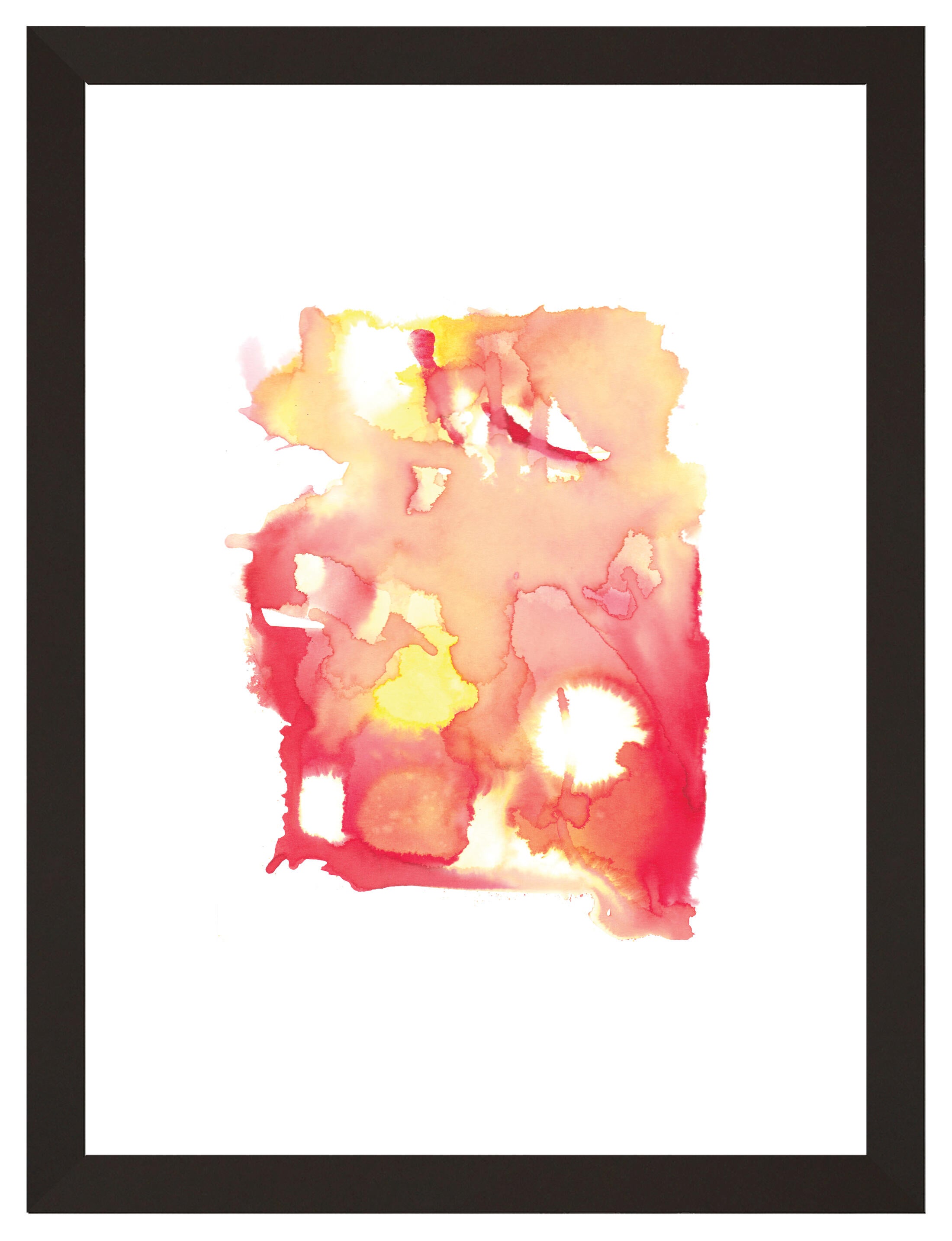 Cuadro pintado con marco red stain 30 cm x 40 cm