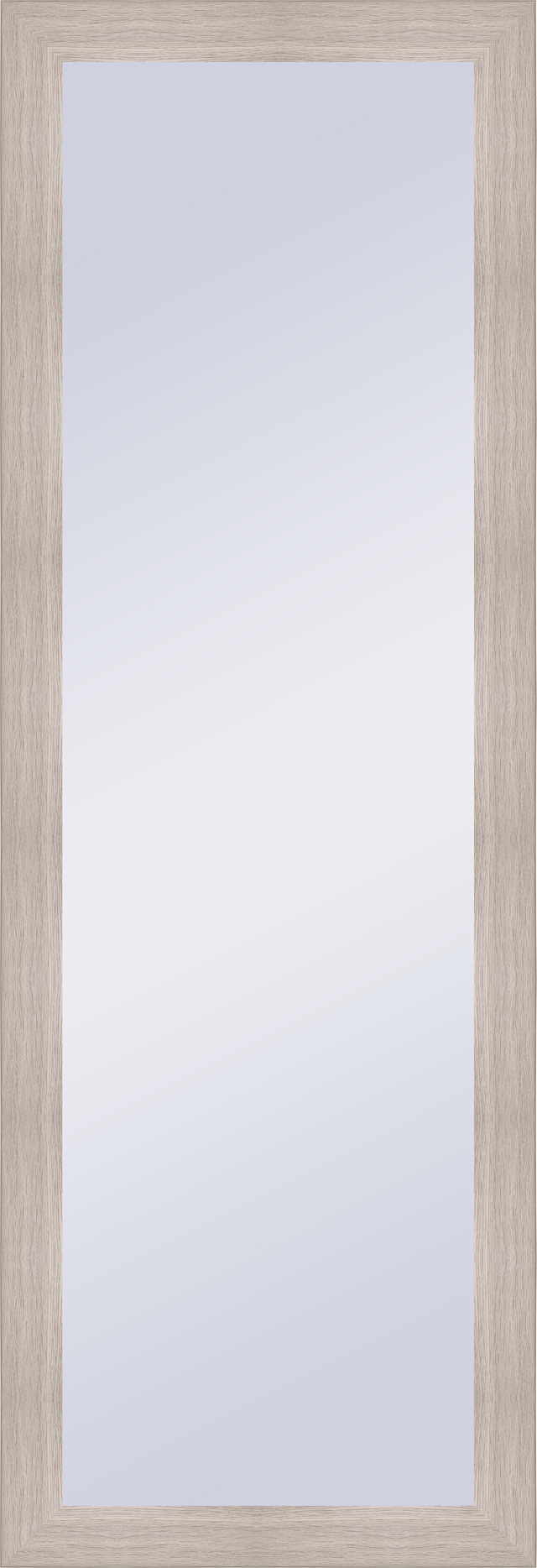 Espelho com moldura Pierre 40/52x140/152 cm castanho toupeira