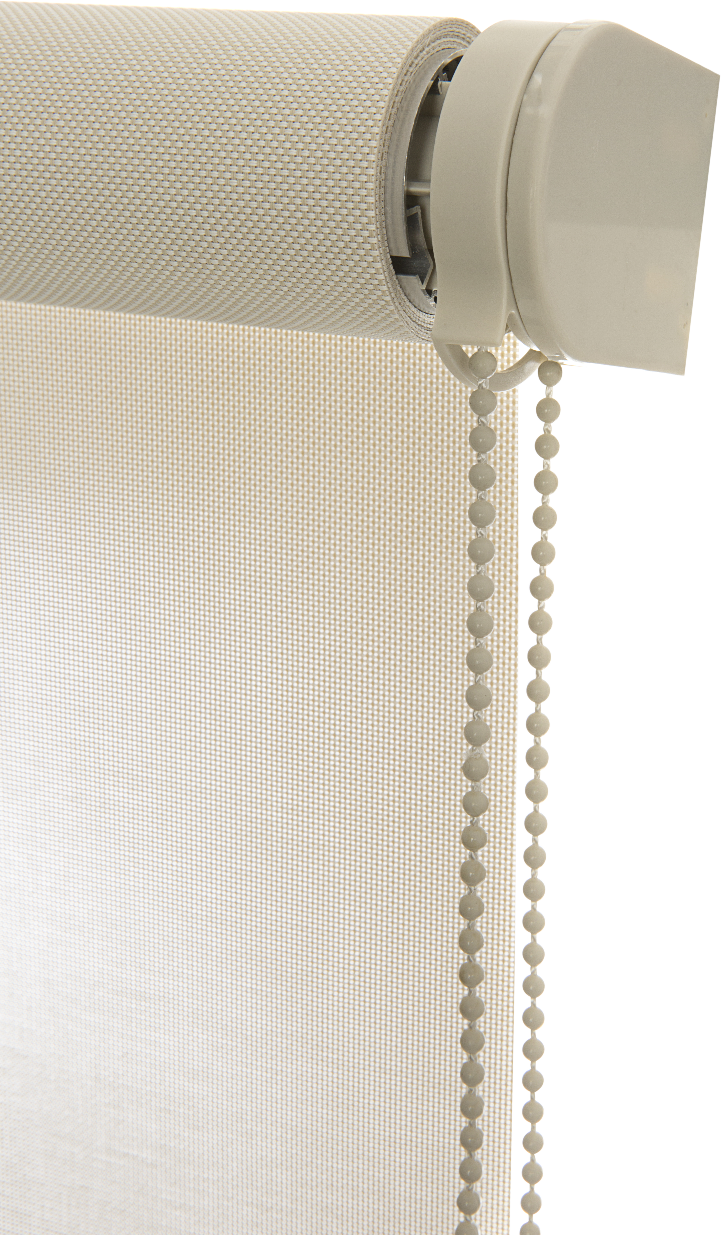 Estor enrollable screen 5% térmico con cadena Industry pvc liso beige de 90x250cm - 9