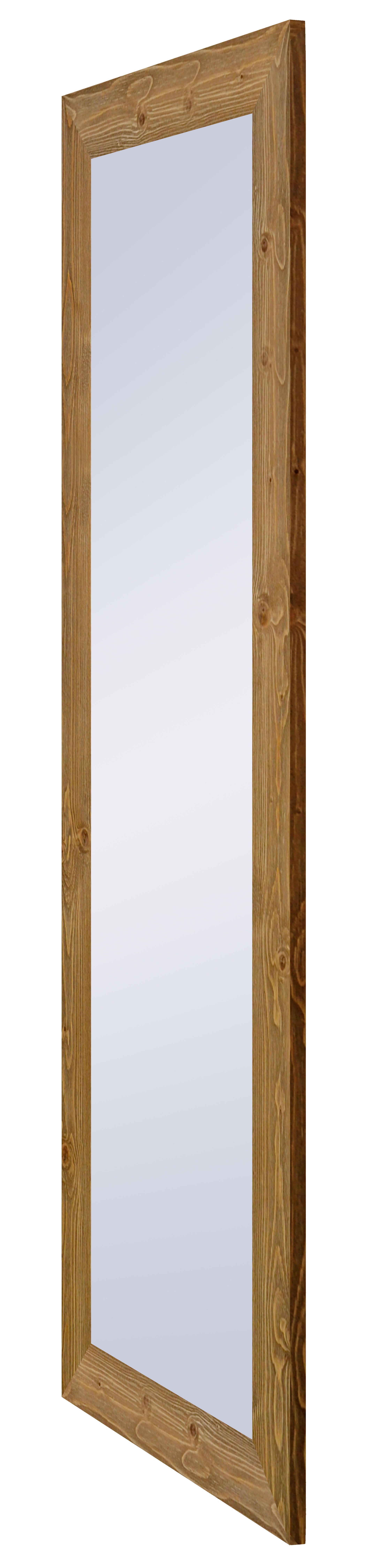 Gad Gonzalez Arte Y Decoración  Espejo Enmarcado De Pared O Suelo Rectangular Milford Madera Miel Mate De 57X157 Cm , Leroy Merlin