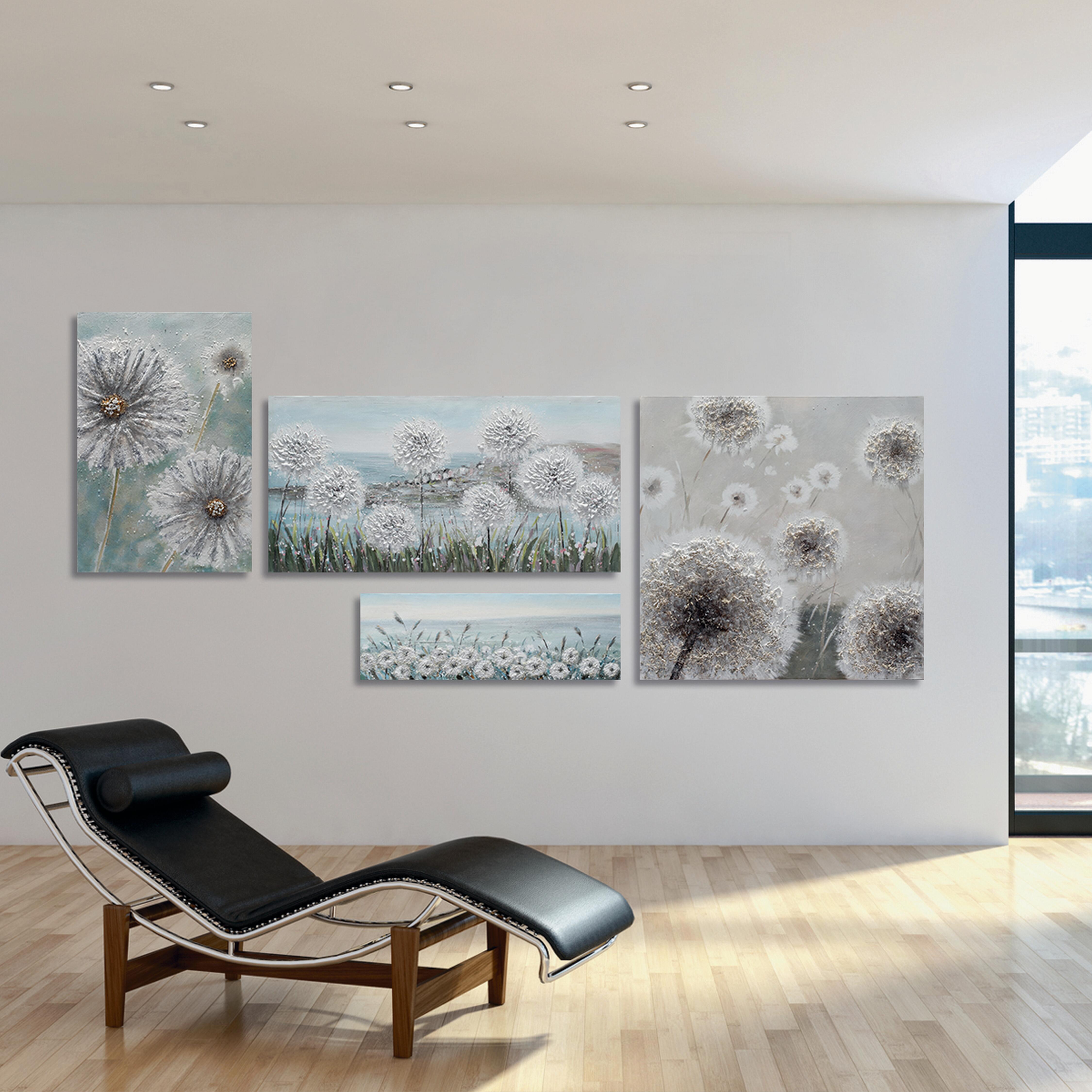 Tela pintada original 65 x 150 cm DENTE LEAO - 3