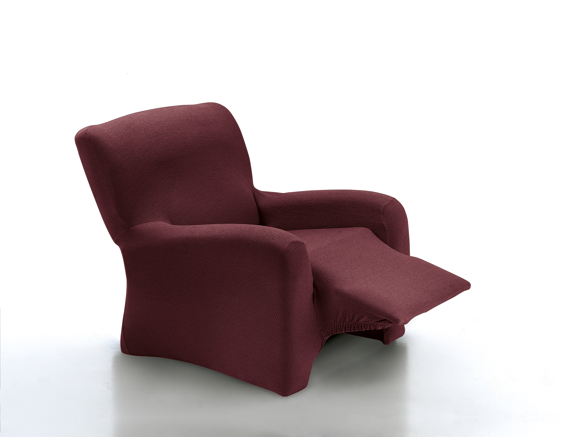 Funda elástica sillón relax enzo granate 1 plaza patron