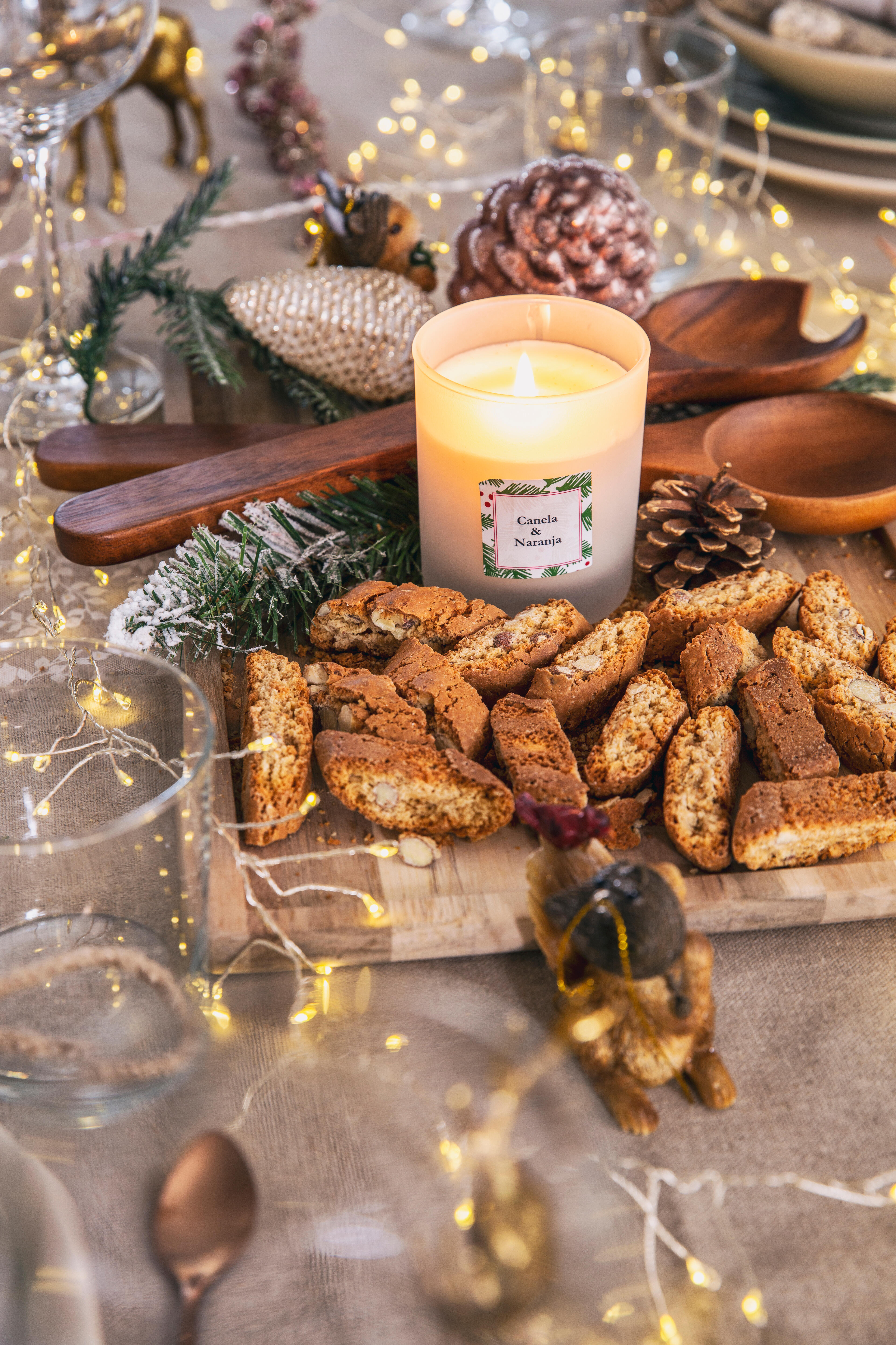 Rama con bayas rojo Ø 20 cm - 2