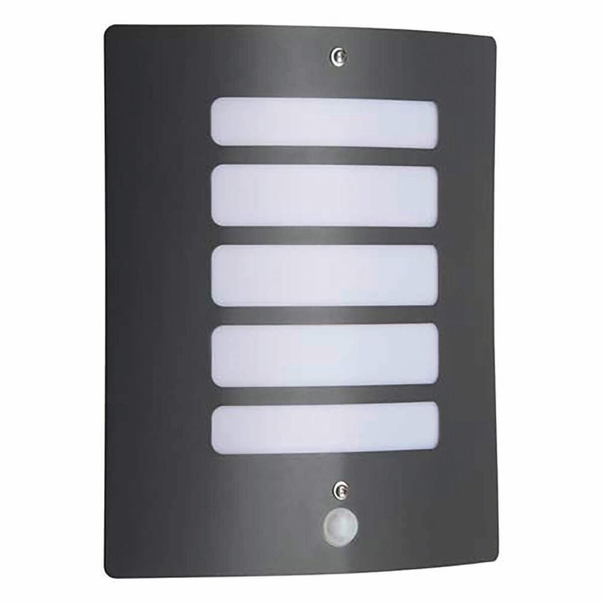Applique moderno da esterno Todd grigio con sensore di movimento IP44 E27 BRILLIANT - 3