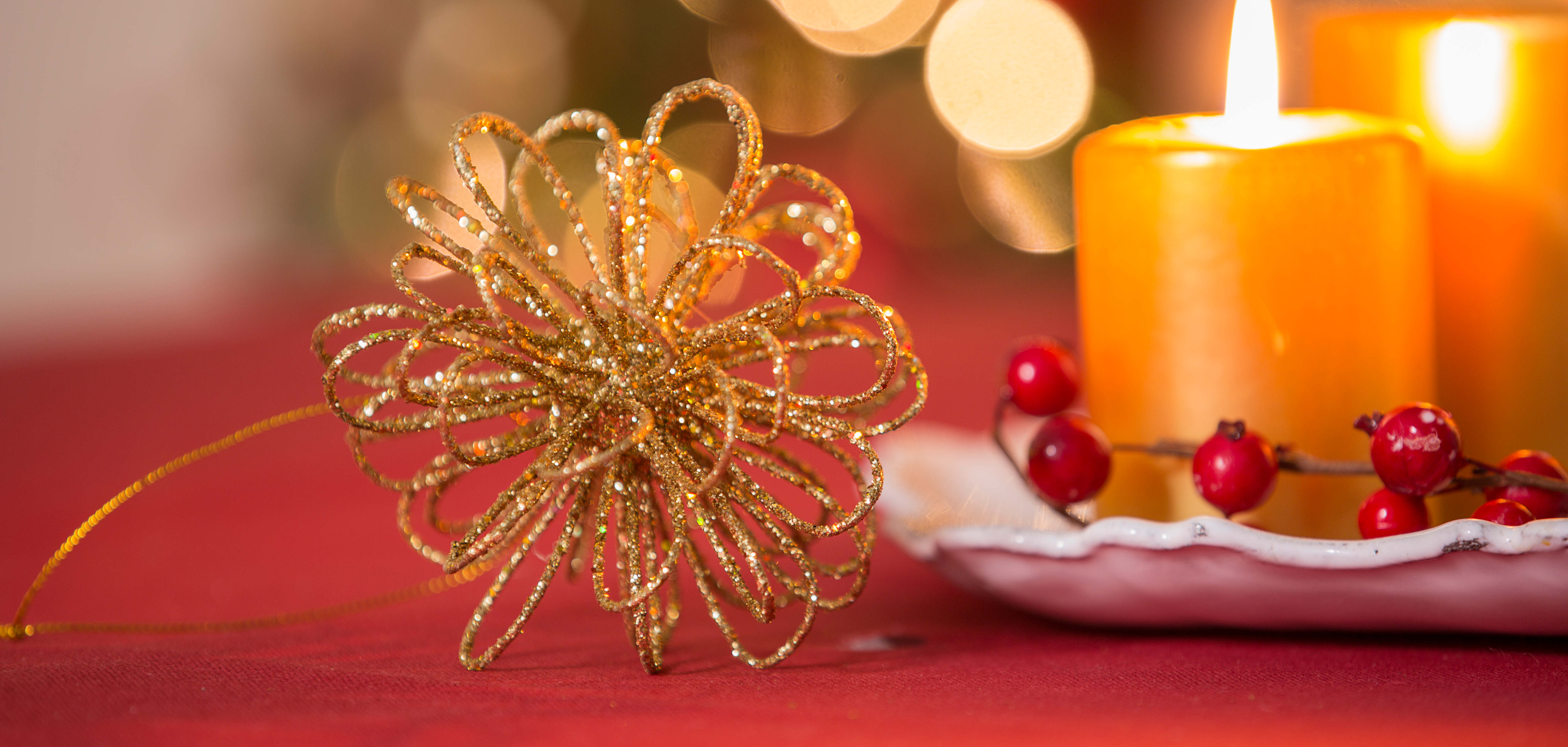 Enfeite de natal BOLA PENDENTE 10CM - 2