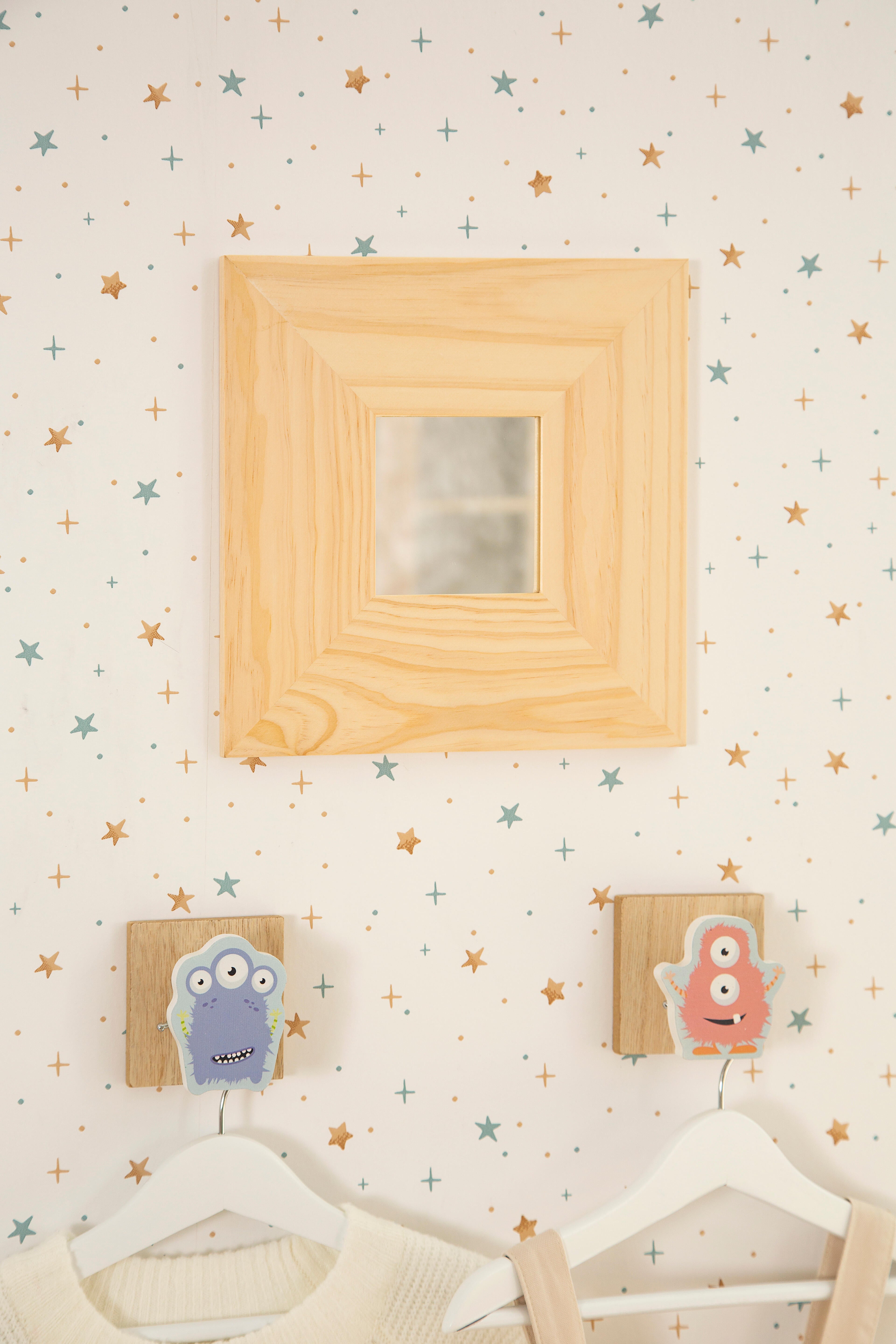 Espelho MADEIRA BRUTA - 15