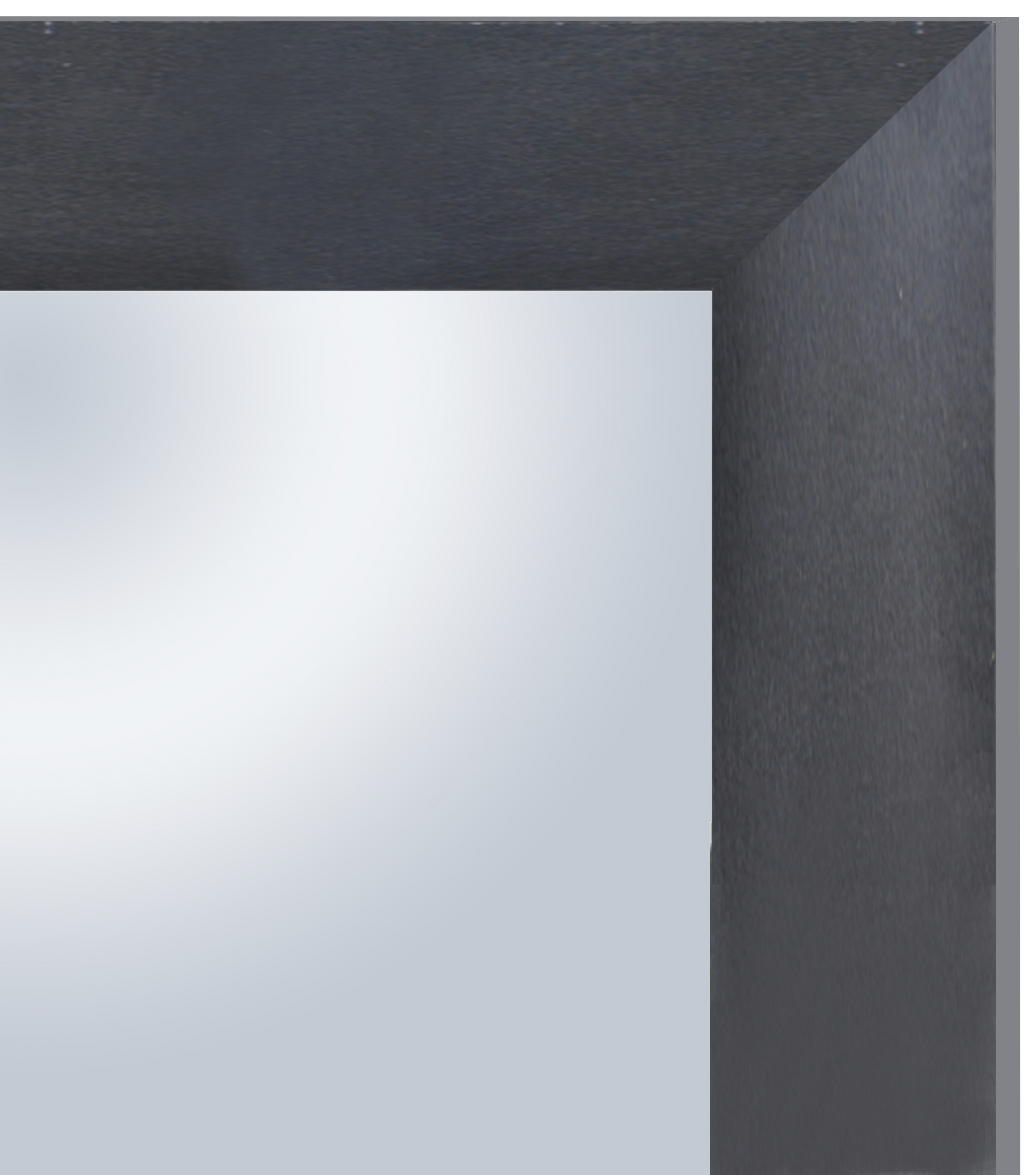 Espelho com moldura Pierre 40/52x140/152 cm preto - 3