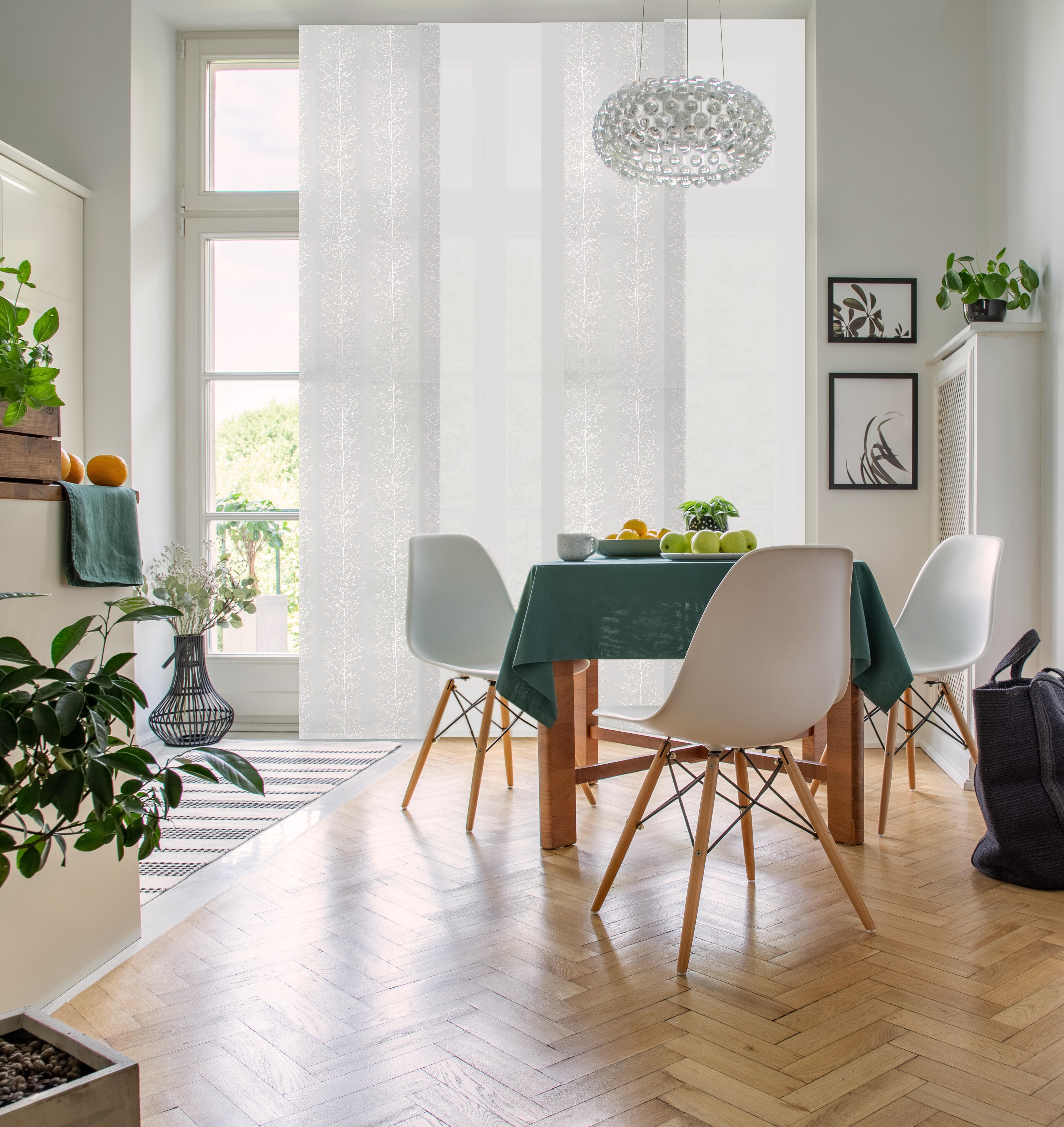 Painel deslizante screen 50x270 cm cinza - 2