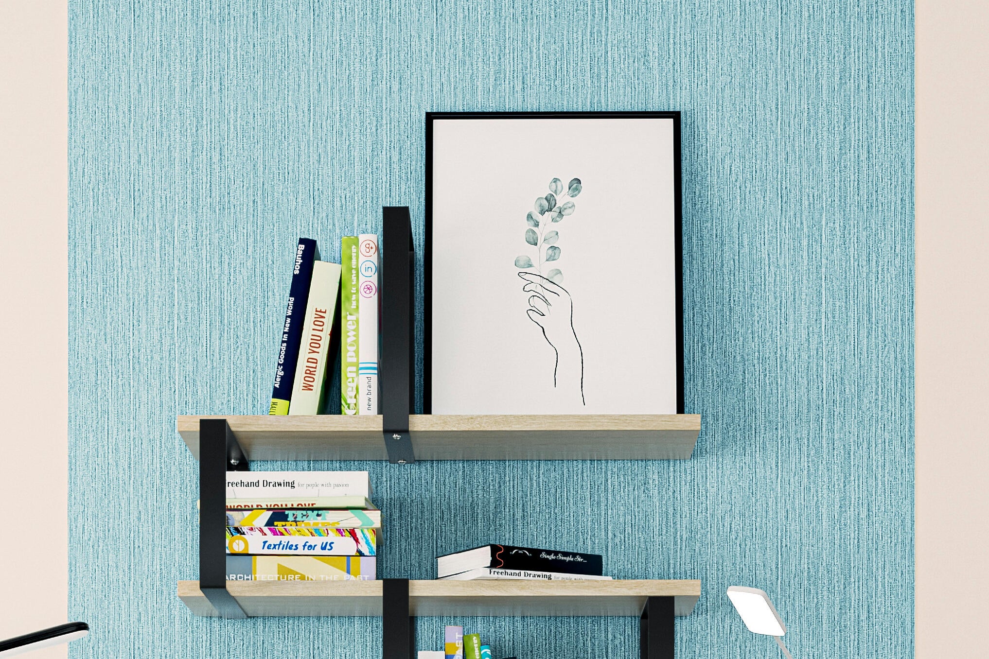 Moldura Lila 30 x 40 cm pvc preto Inspire - 3