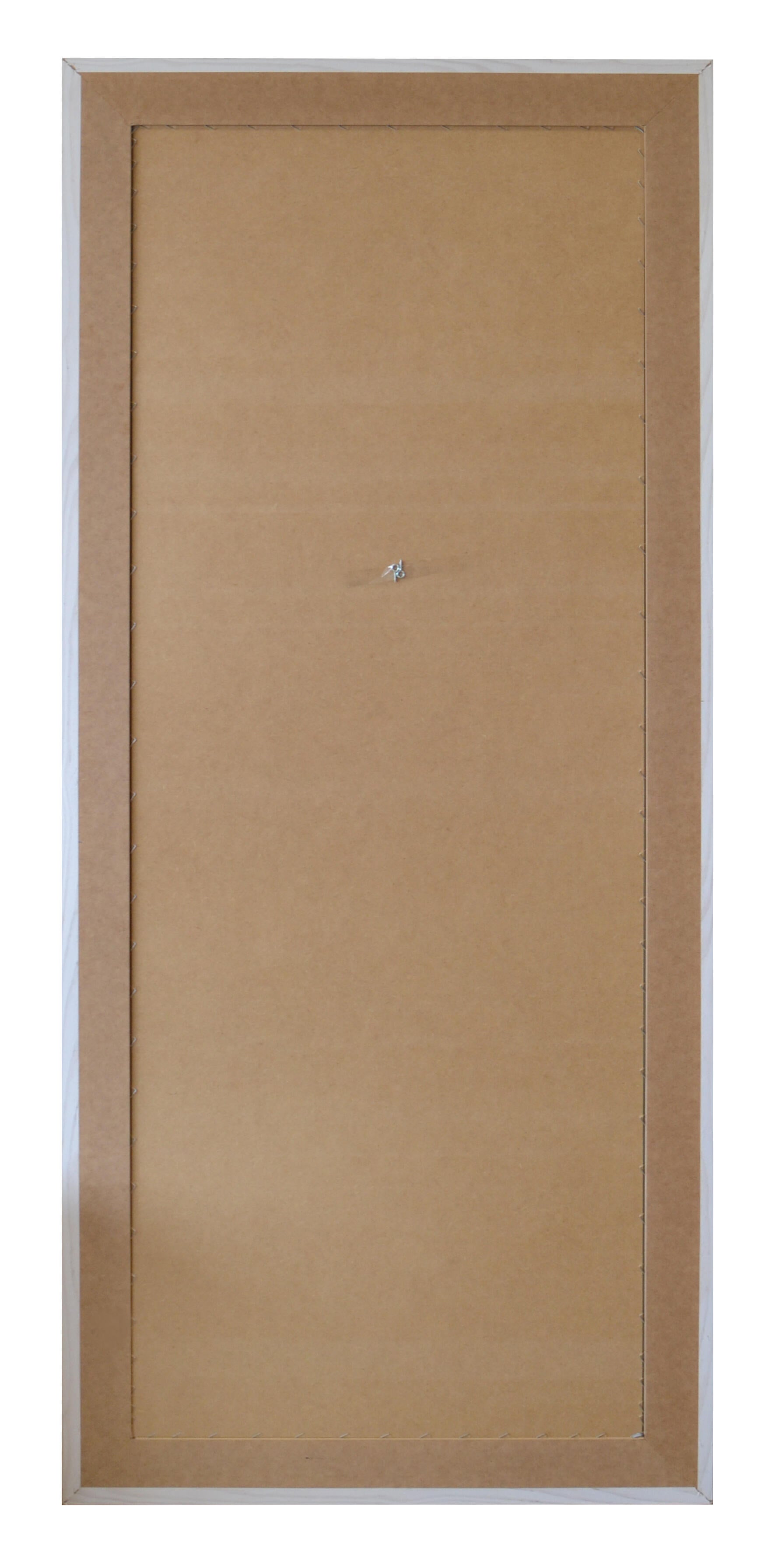 Espejo enmarcado rectangular Jacques MDF blanco mate  de 77 x 177 cm - 4