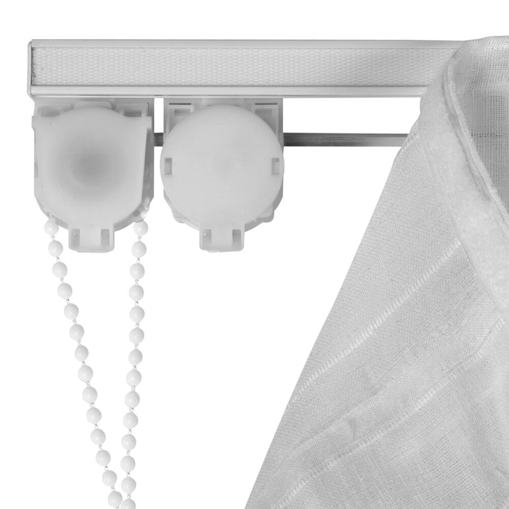 Estor plegable paqueto Mongomeri blanco  de 165x175 cm - 4