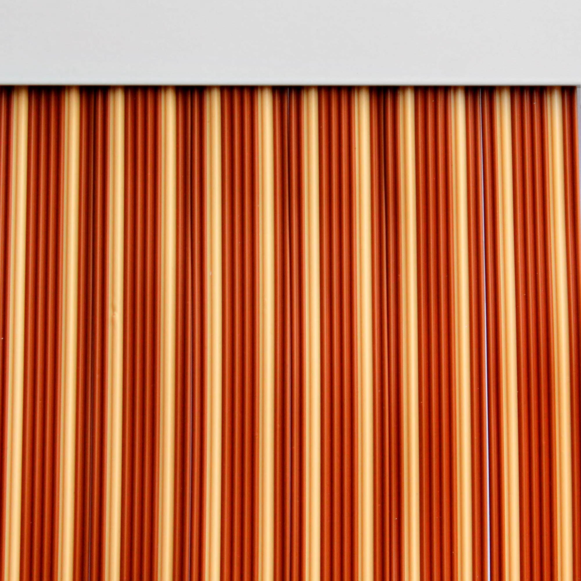 Cortina de puerta pvc guadiana beige 90 x 210 cm