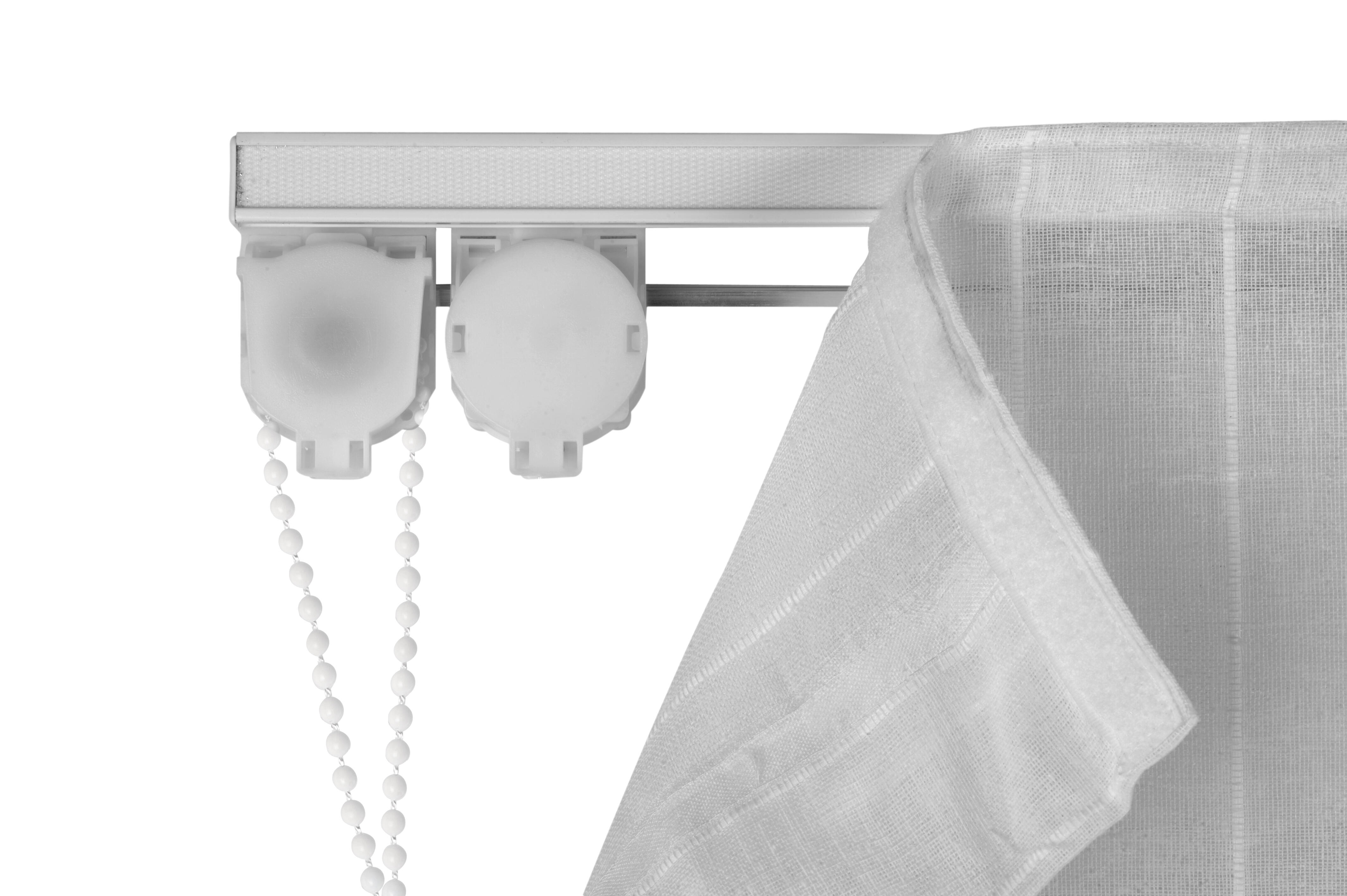 Estor plegable paqueto Mongomeri blanco  de 120x175 cm - 3